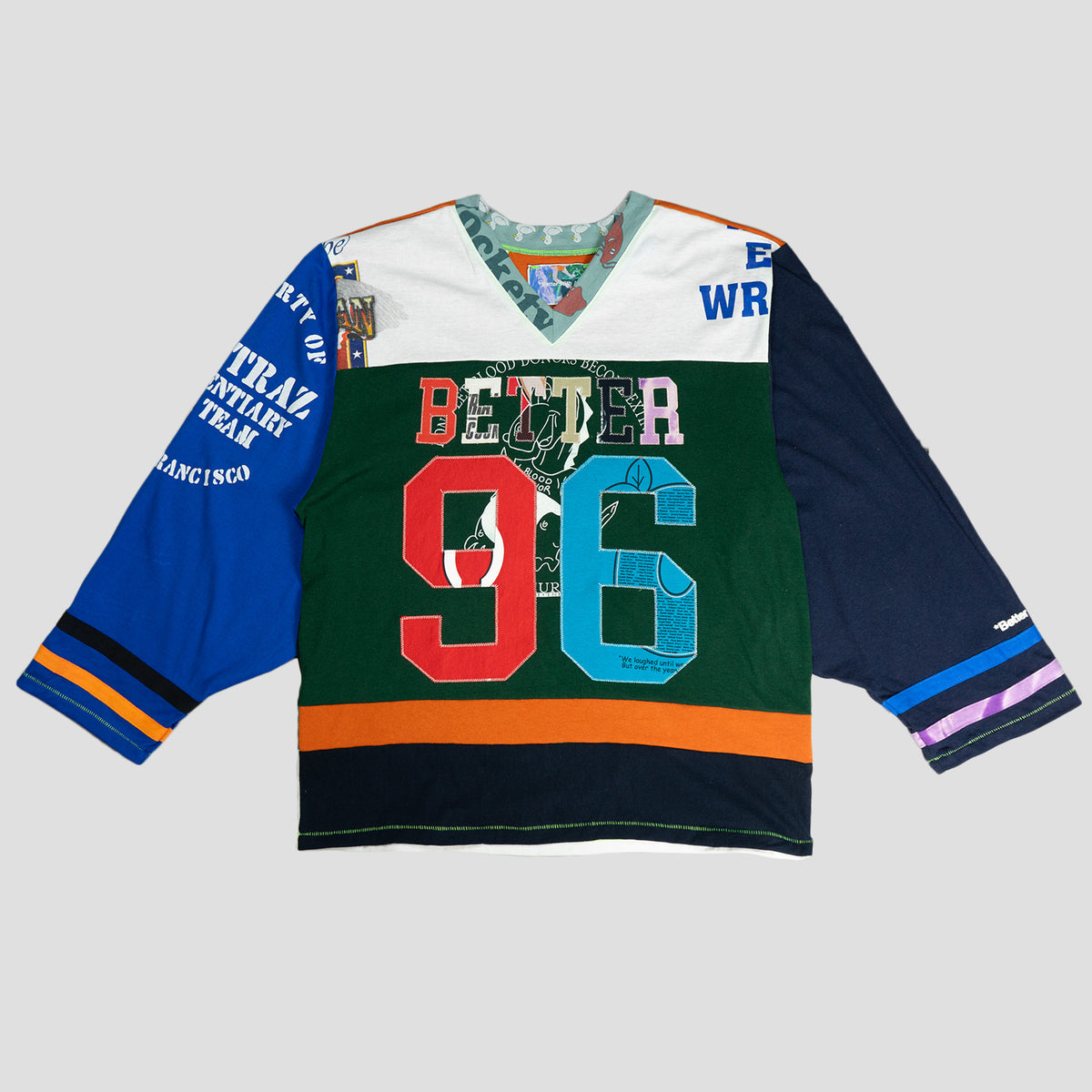 MADONNA RECONSTRUCTED HOCKEY JERSEY