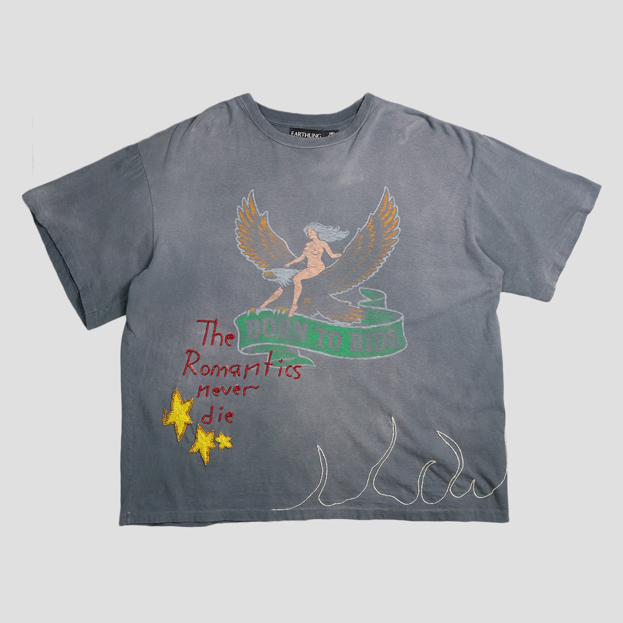 THE ROMANTICS BEADED T-SHIRT