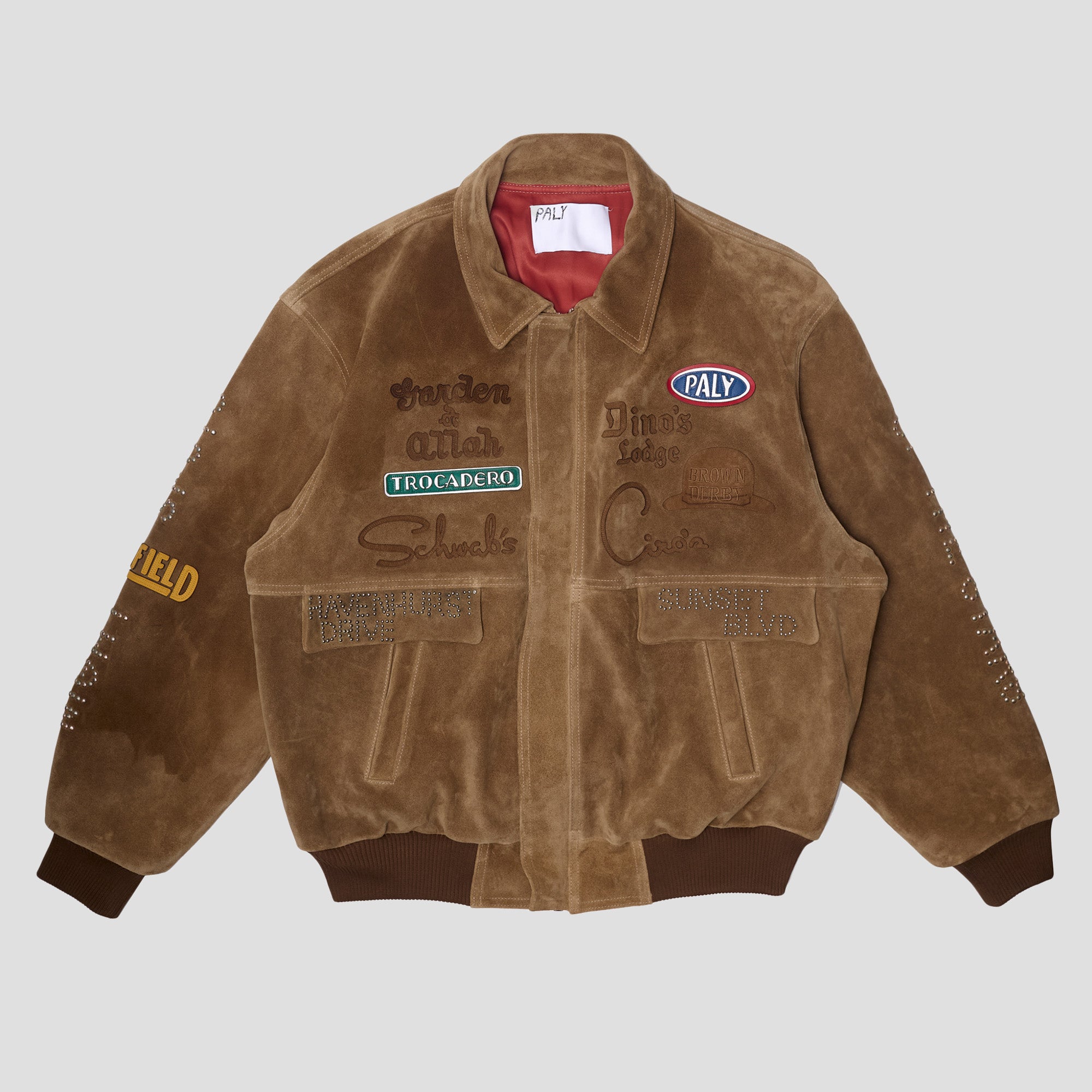 SUNSET SPONSORED BLVD. SUEDE JACKET