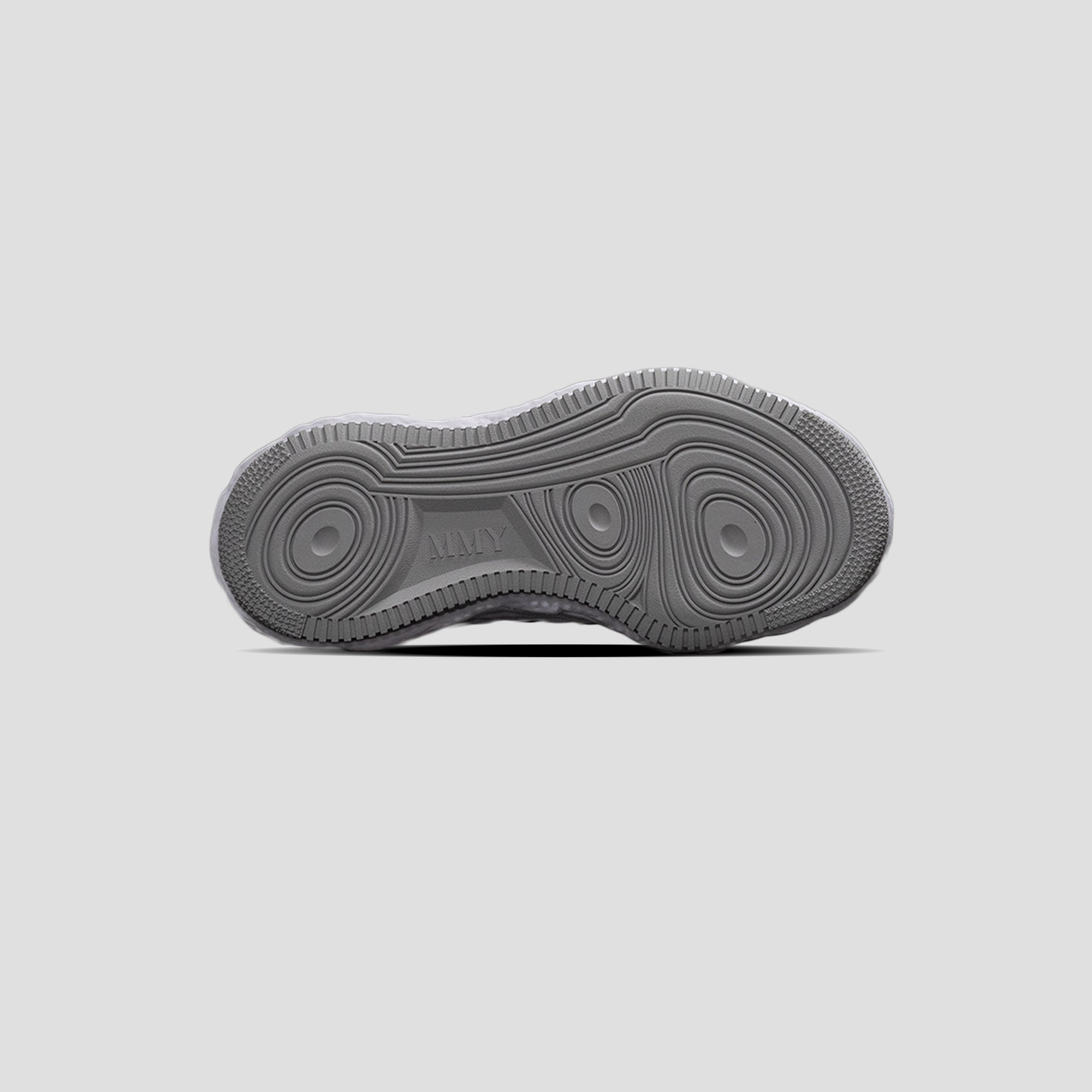 WAYNE OG SOLE MID-TOP PEBBLE LEATHER SNEAKERS