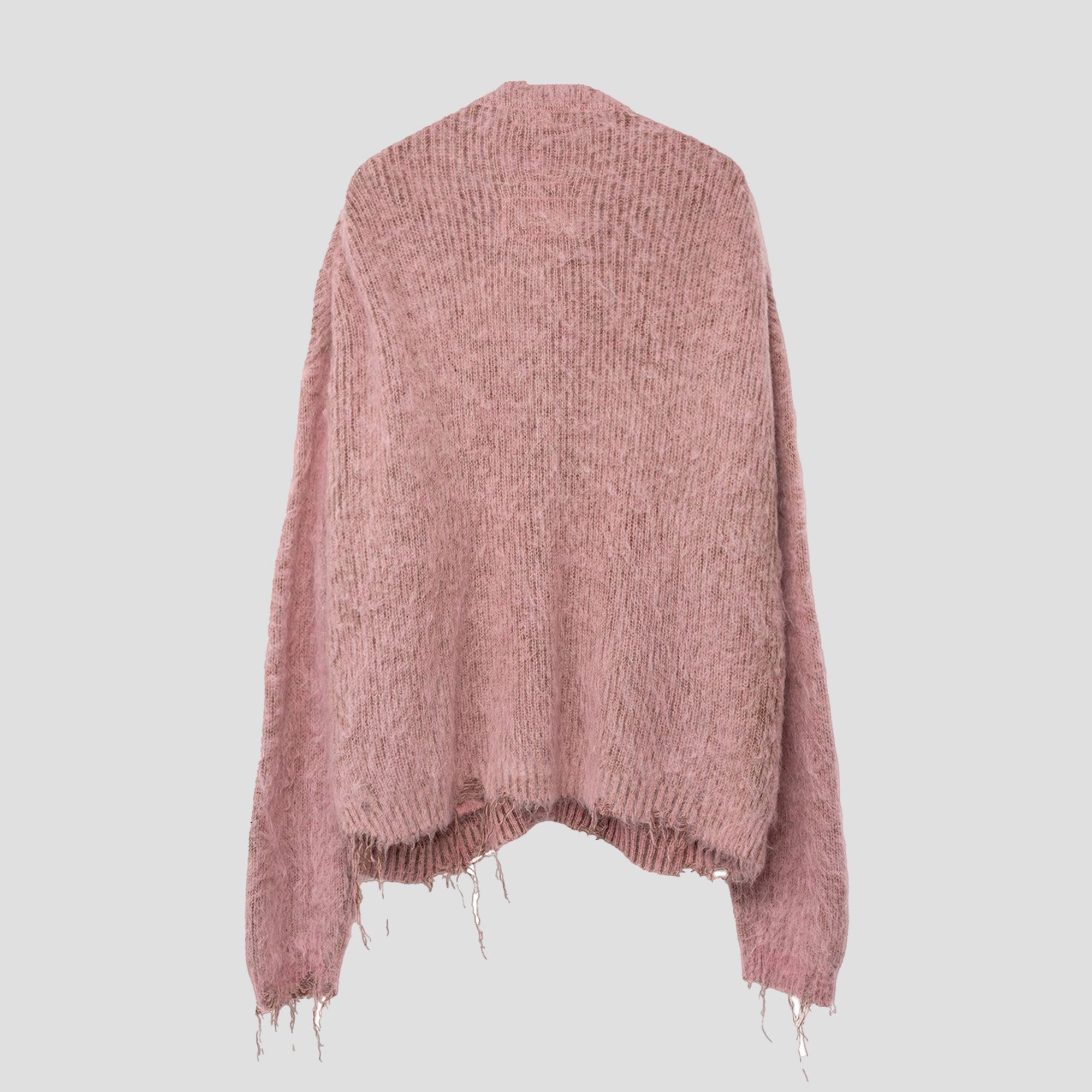 MOHAIR KNIT CARDIGAN