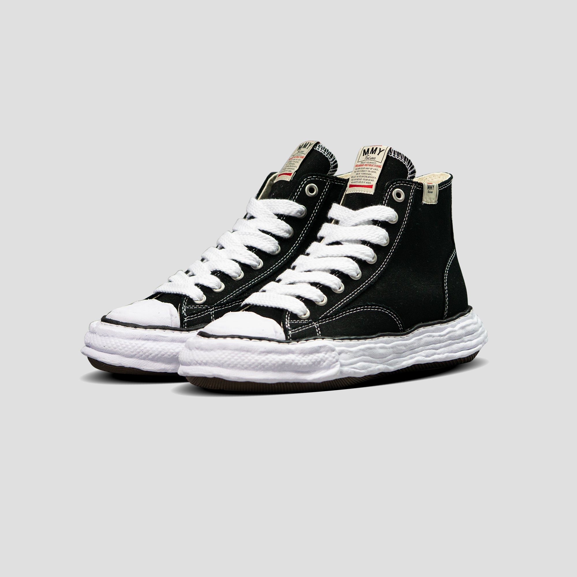 PETERSON 23 OG SOLE HIGH-TOP CANVAS SNEAKERS