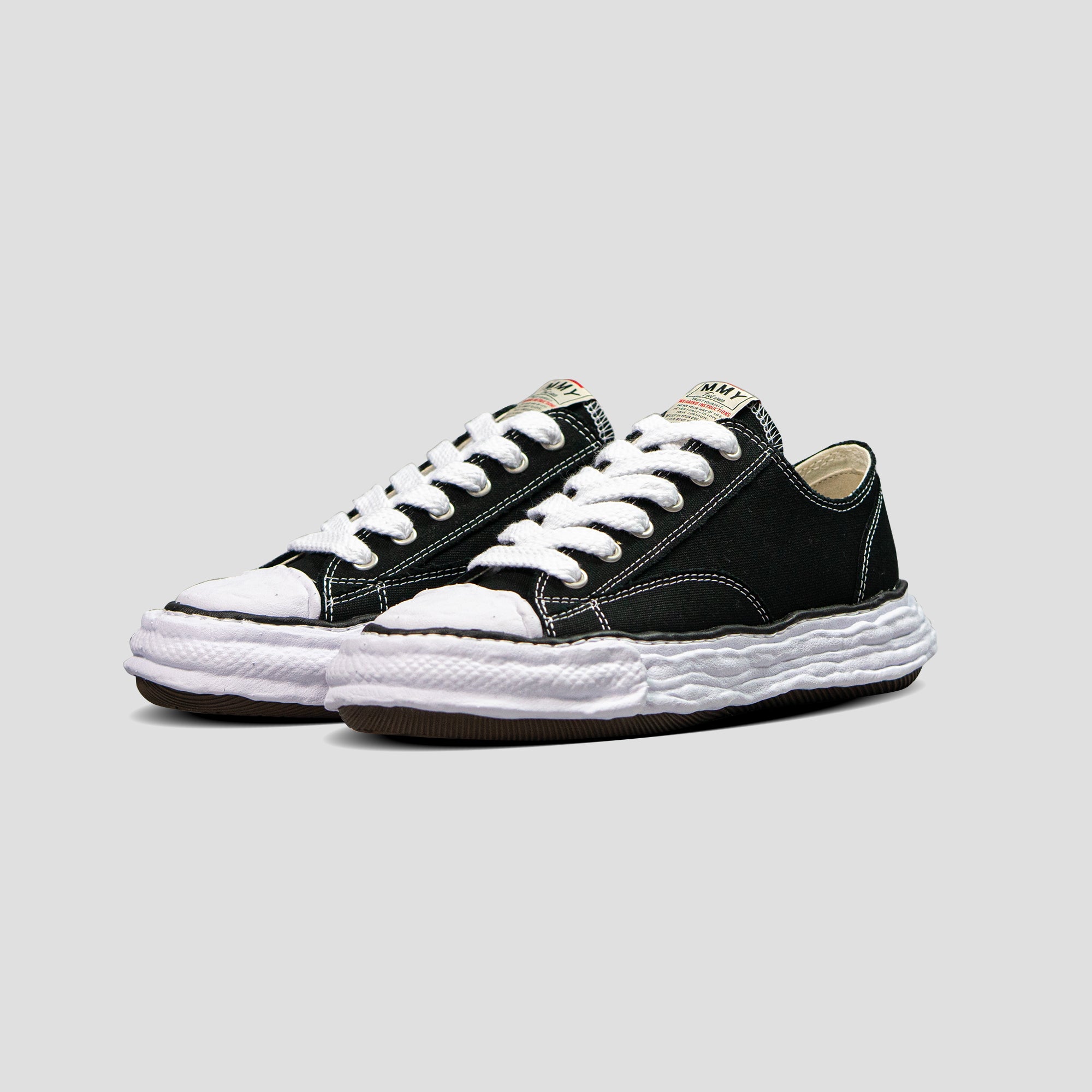 PETERSON 23 OG SOLE LOW-TOP CANVAS SNEAKERS