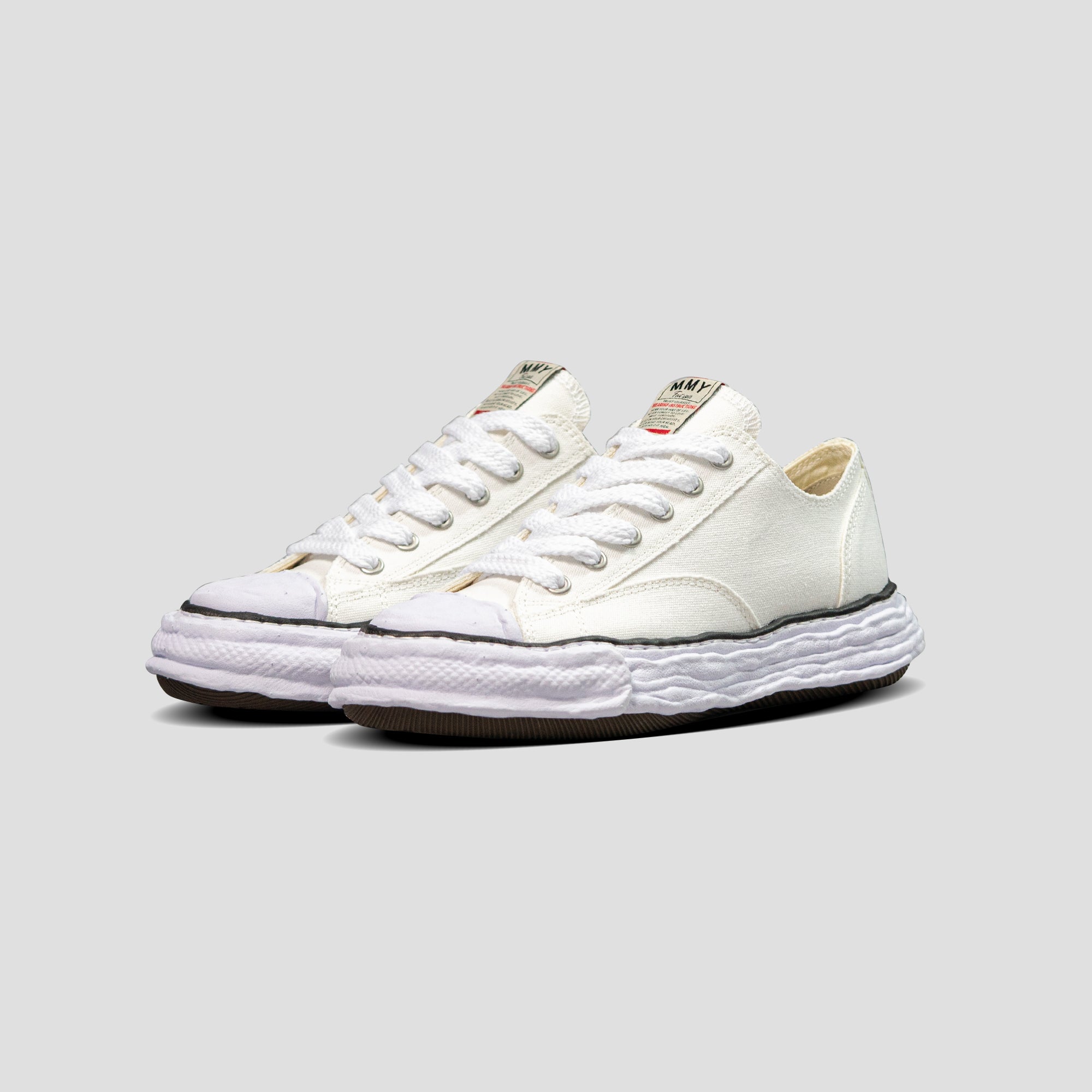 PETERSON 23 OG SOLE LOW-TOP CANVAS SNEAKERS