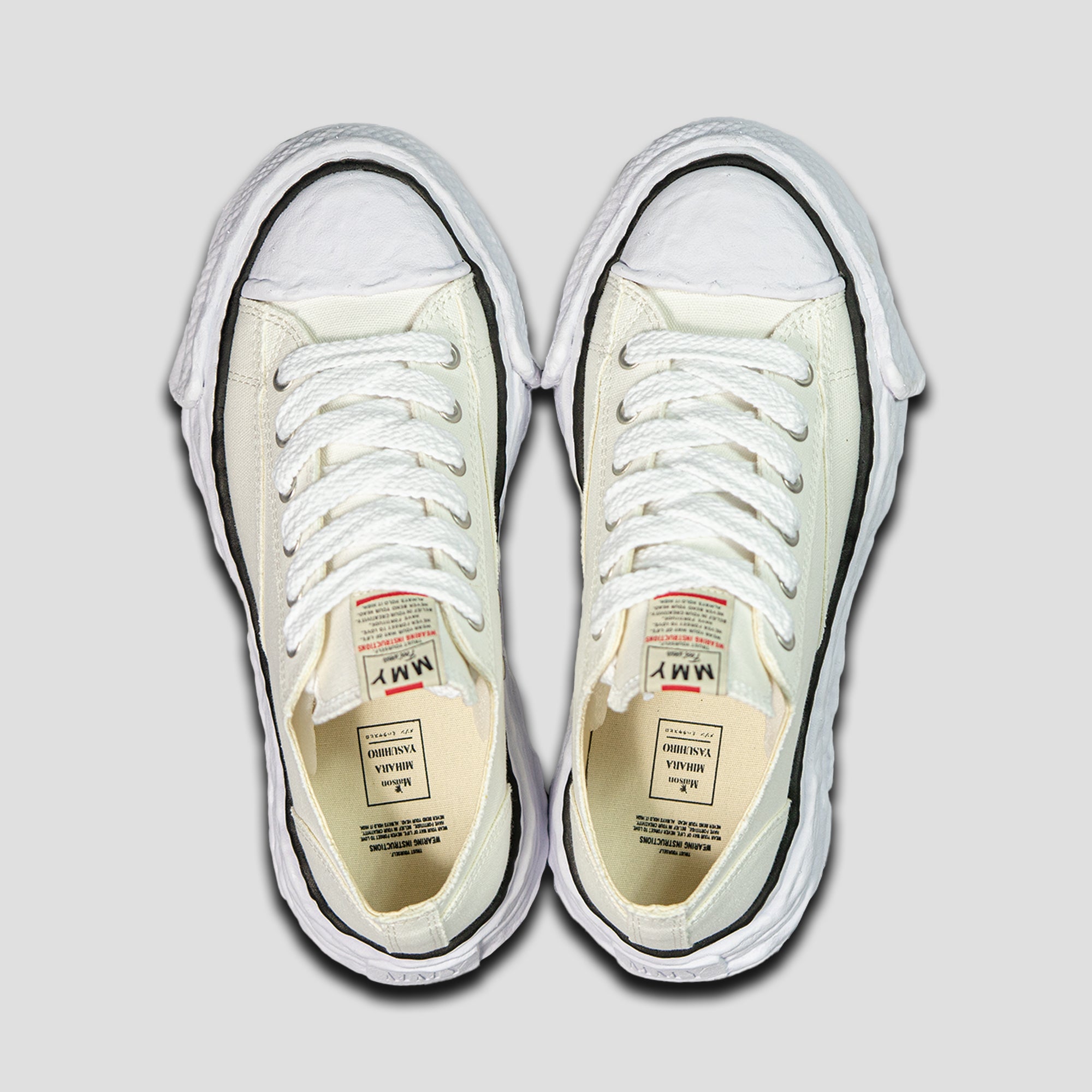PETERSON 23 OG SOLE LOW-TOP CANVAS SNEAKERS