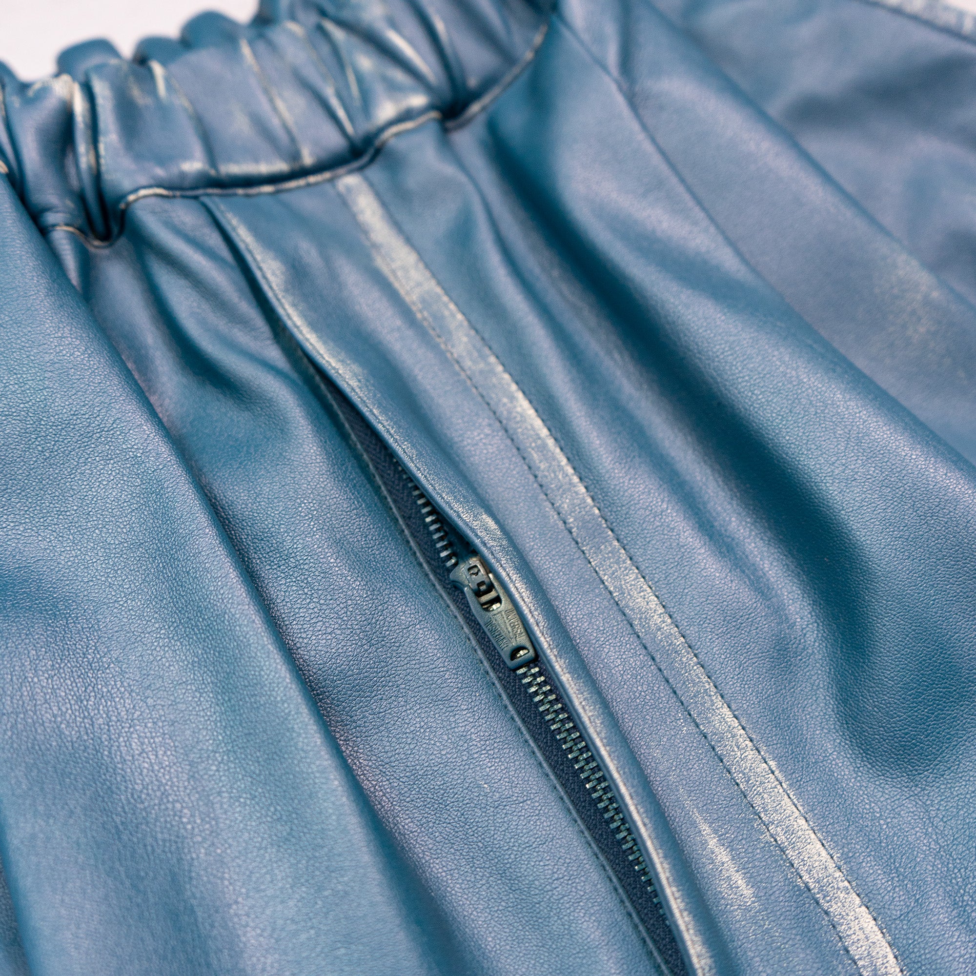 SYNTHETIC LEATHER SHORTS