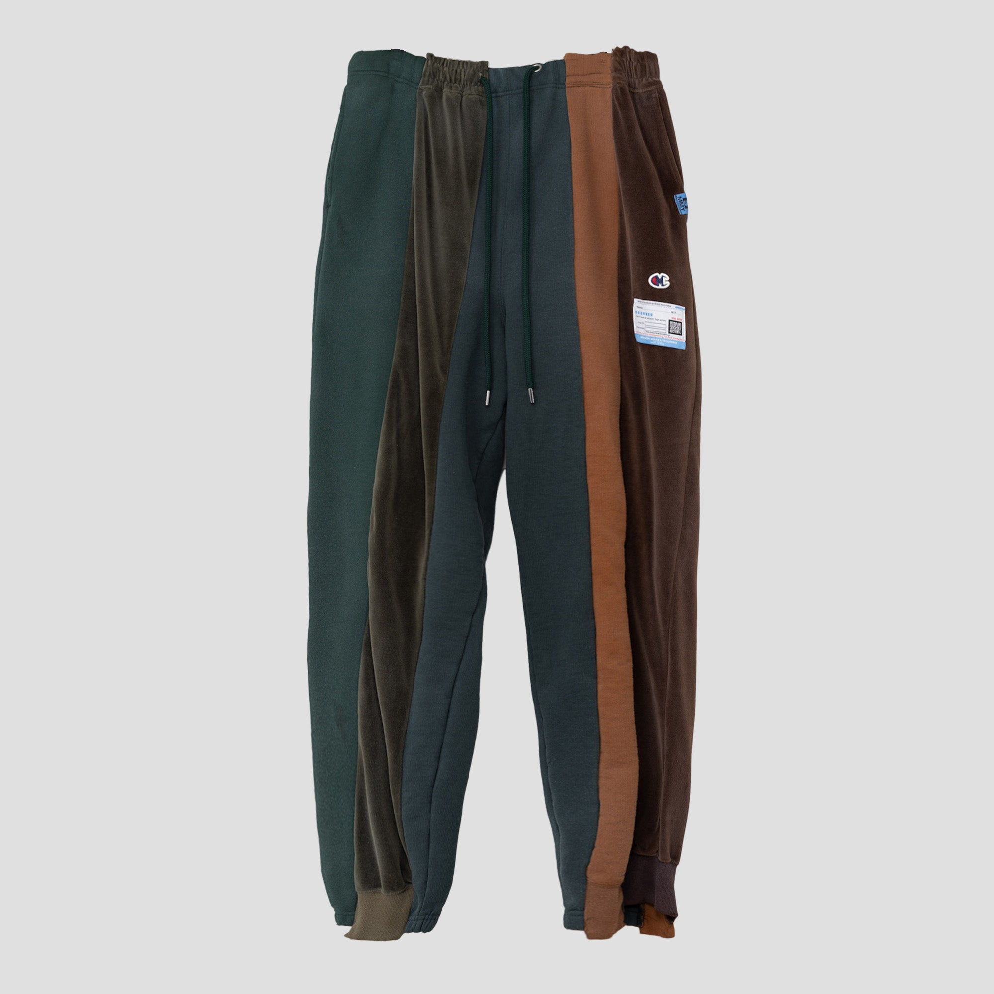 PATCHWORK SWEAT PANTS