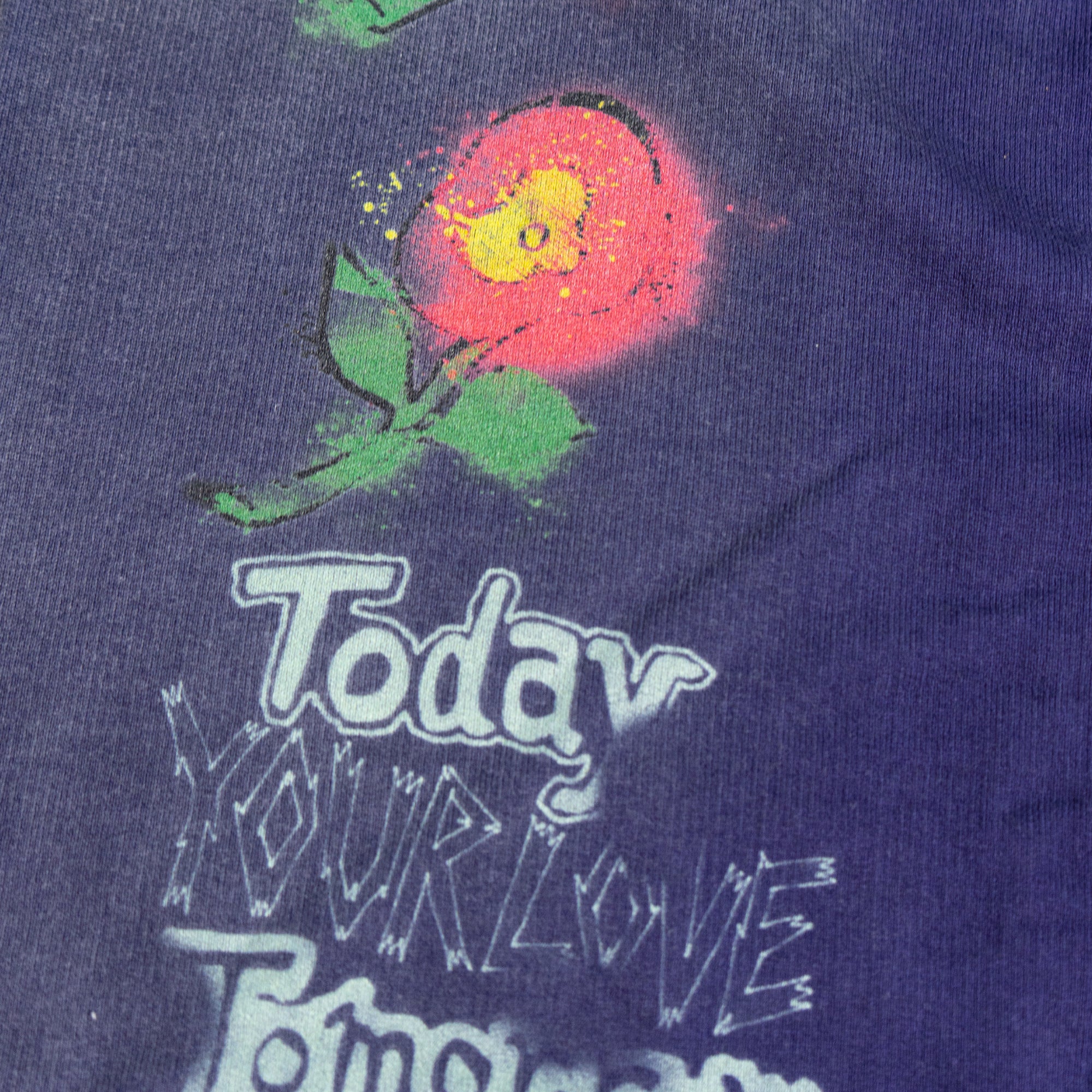 DISTRESSED SWEAT PANTS - PURPLE