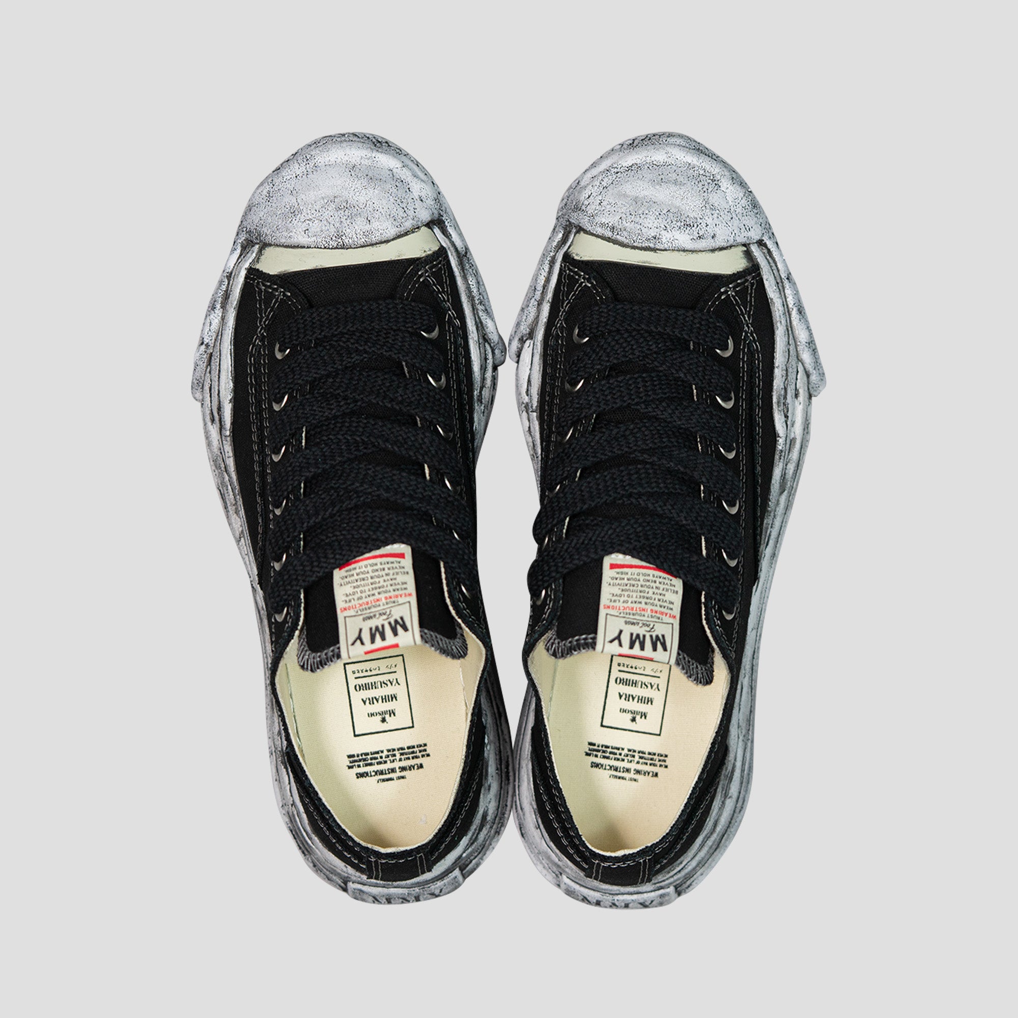 HANK OG SOLE CANVAS GARMENT DYED LOW-TOP SNEAKER