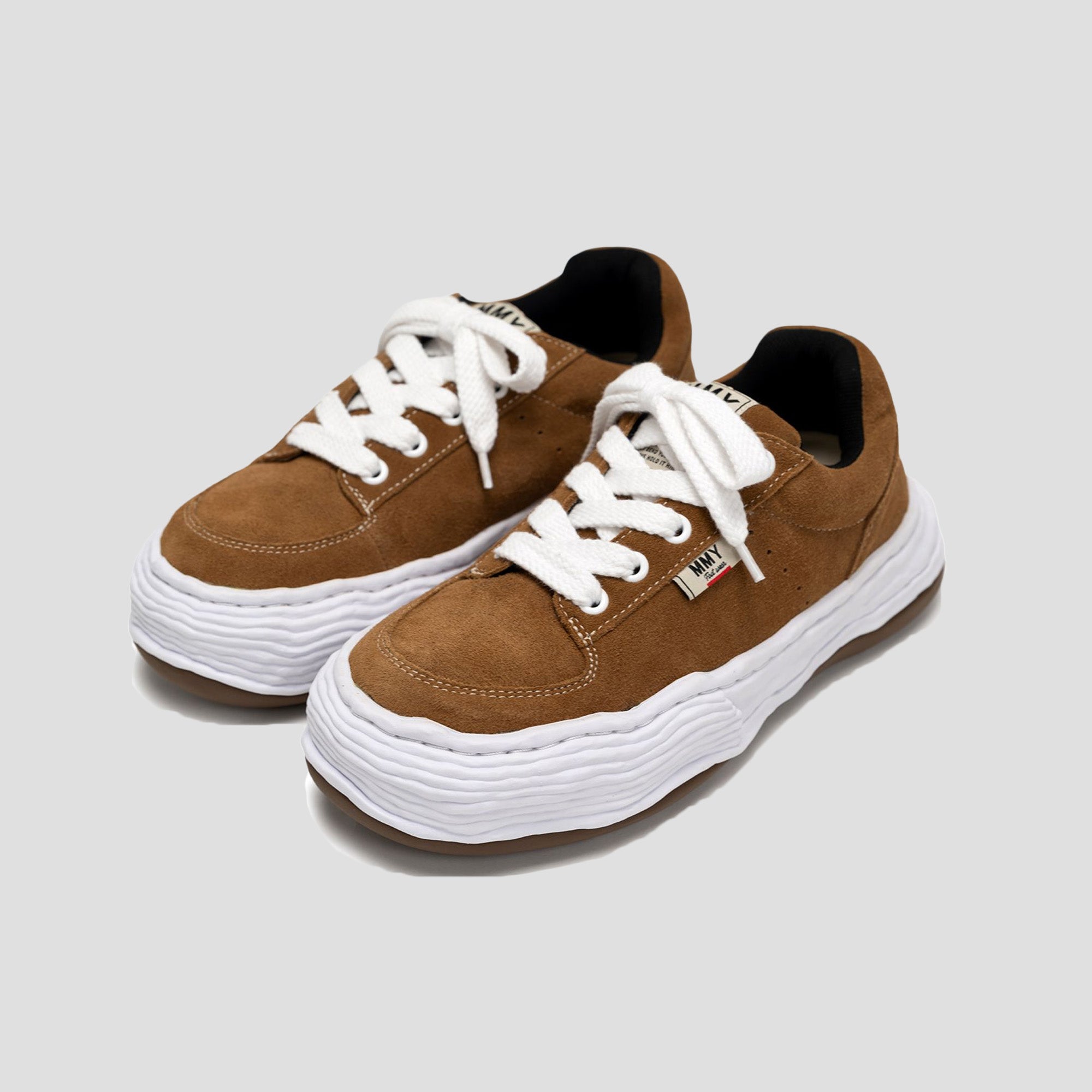 OLIVER OG SOLE SUEDE LOW-TOP SNEAKERS