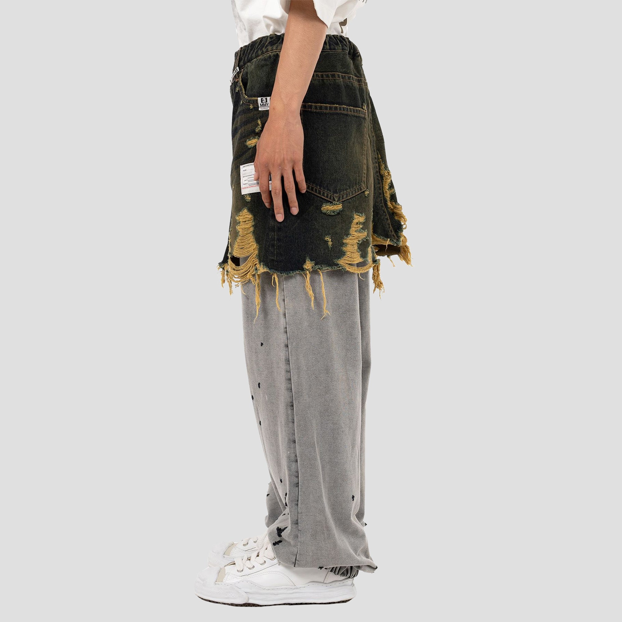 WAIST LAYERED JEANS