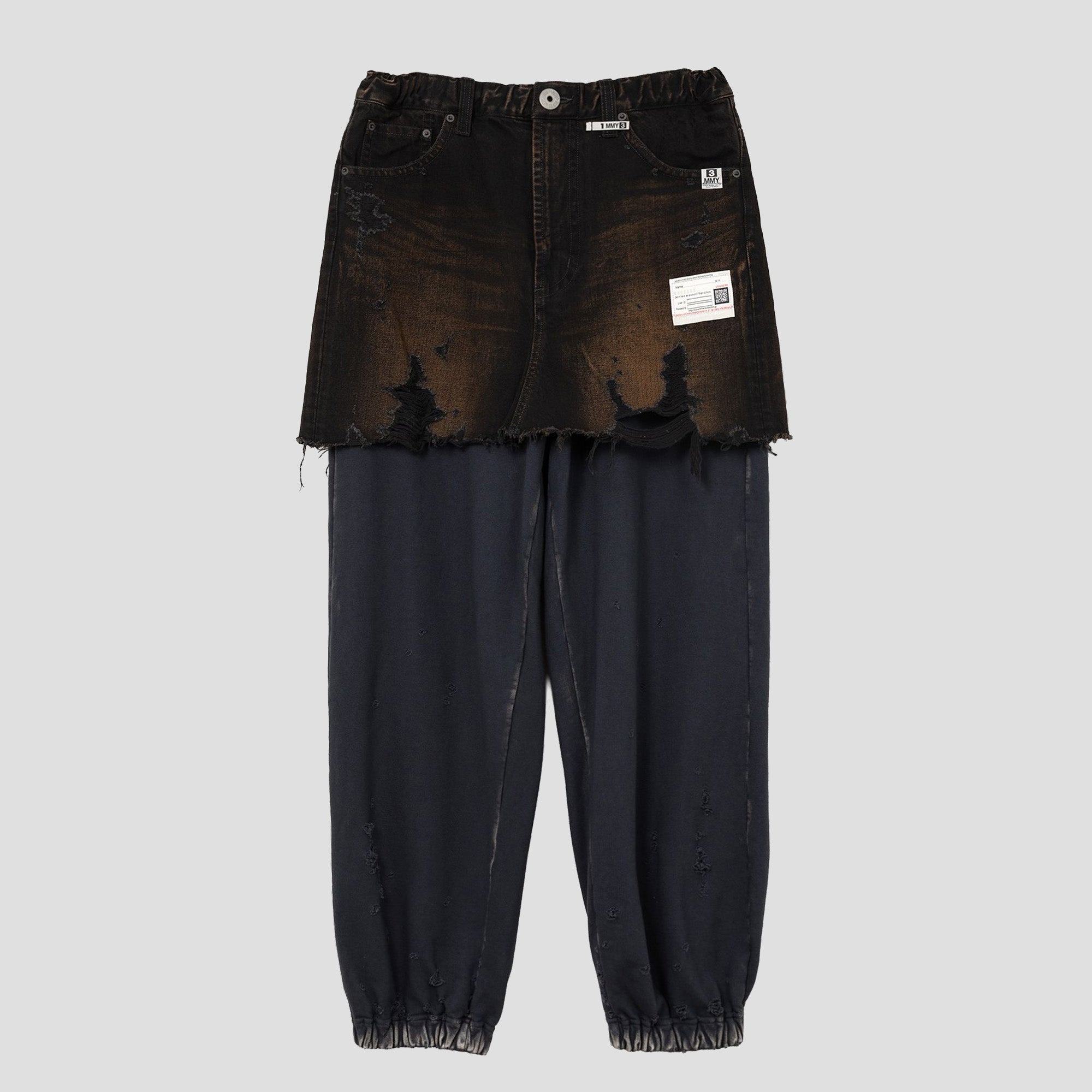 WAIST LAYERED JEANS