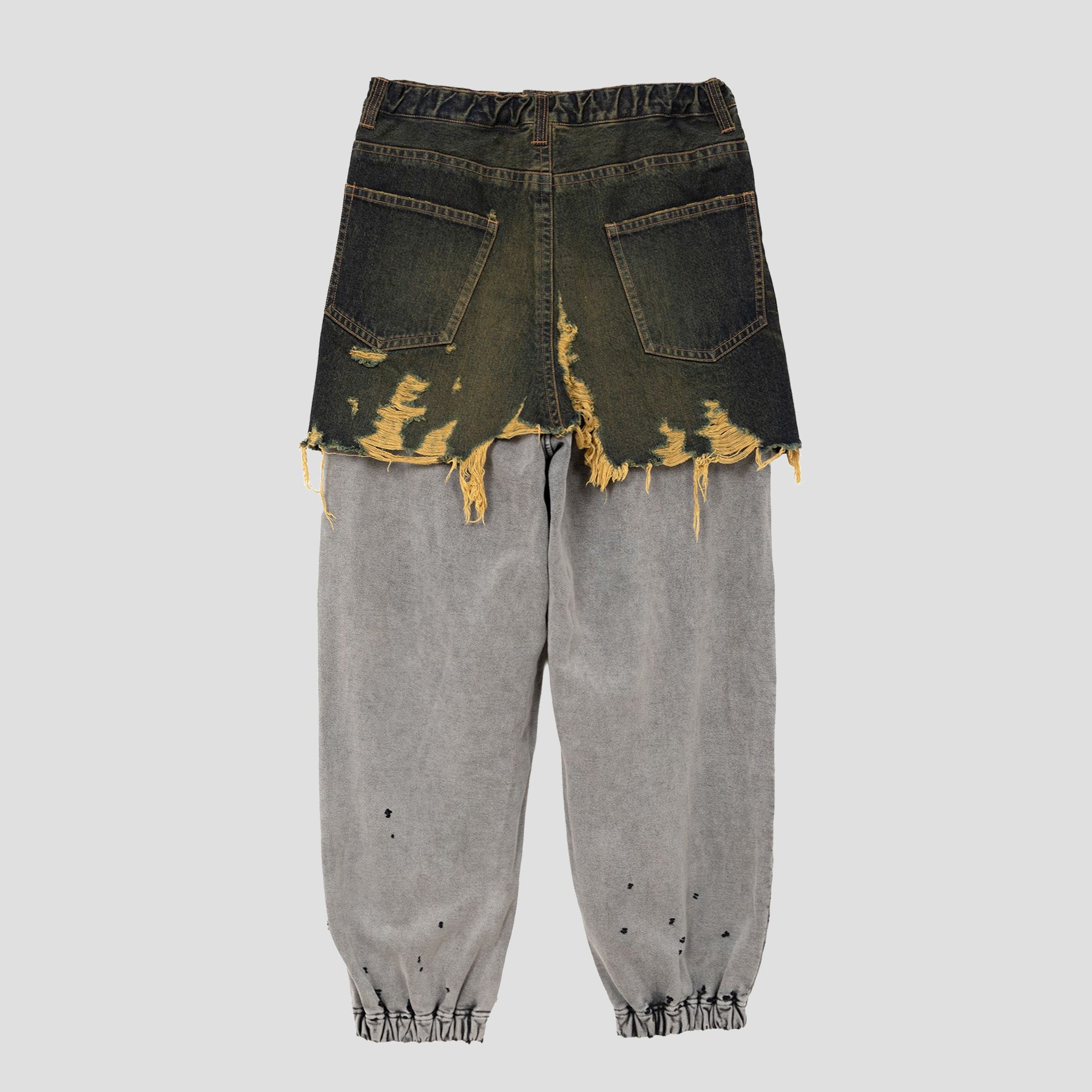 WAIST LAYERED JEANS