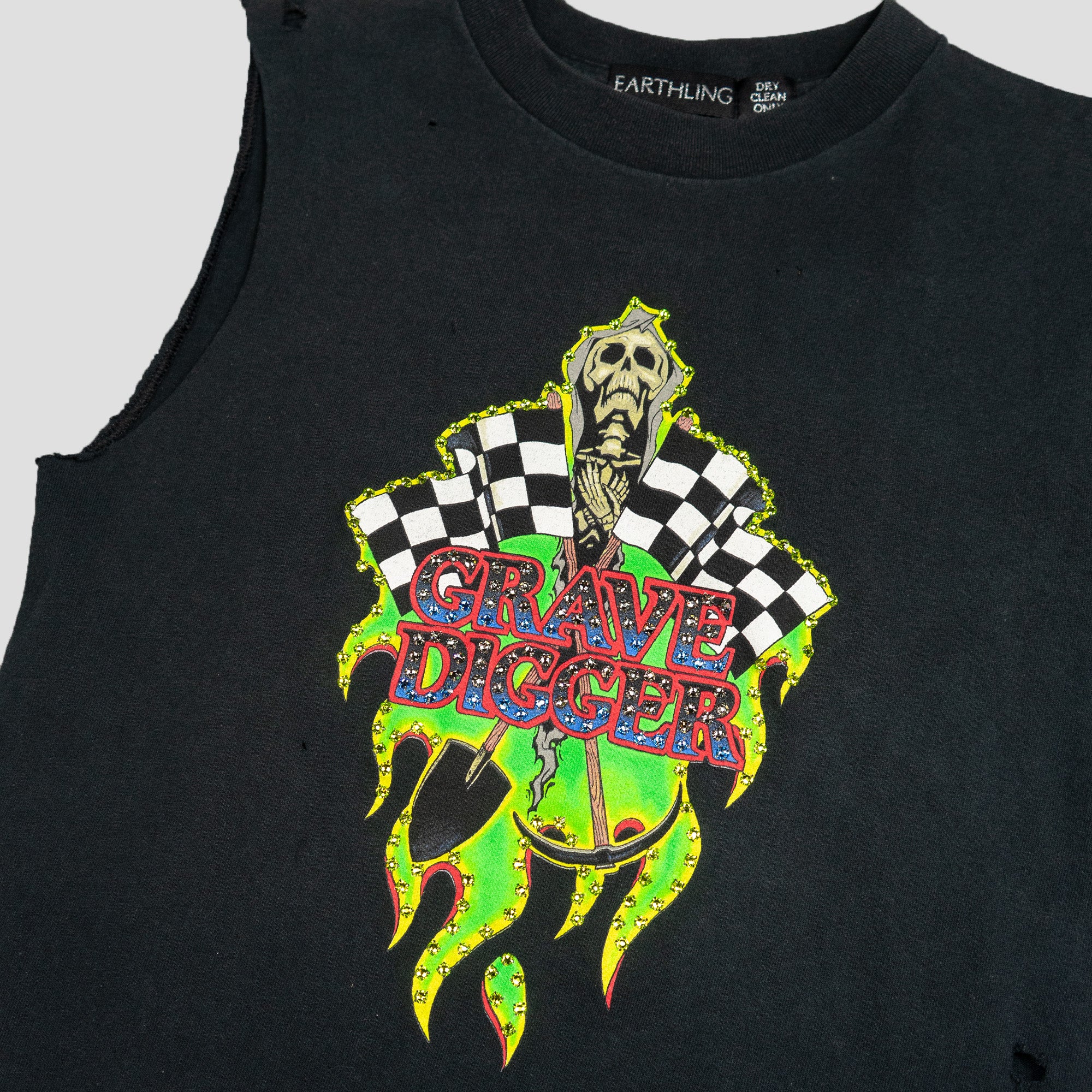 EARTHLING SWAROVSKI TANK TOP