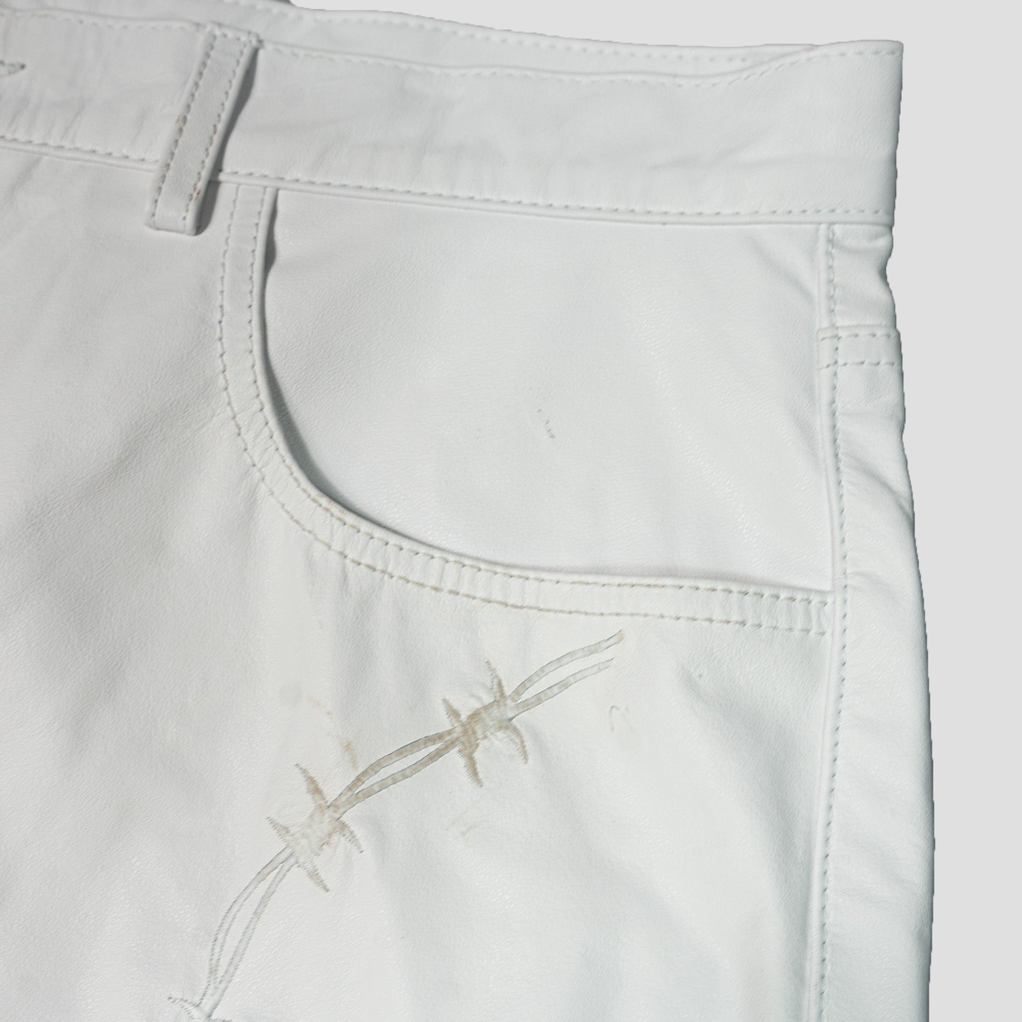 MOTORCYCLE ACCIDENT LEATHER PANT