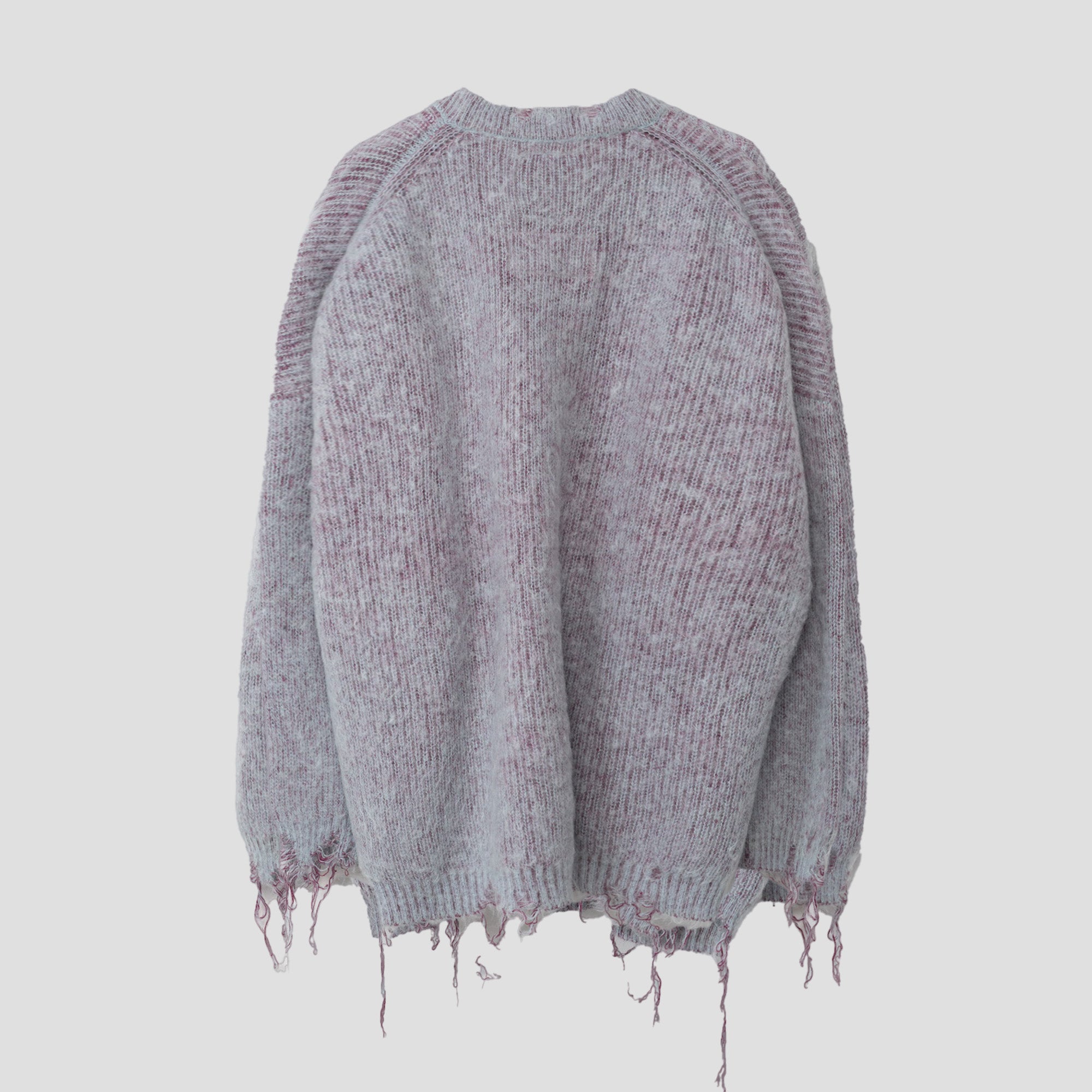 MOHAIR KNIT CARDIGAN