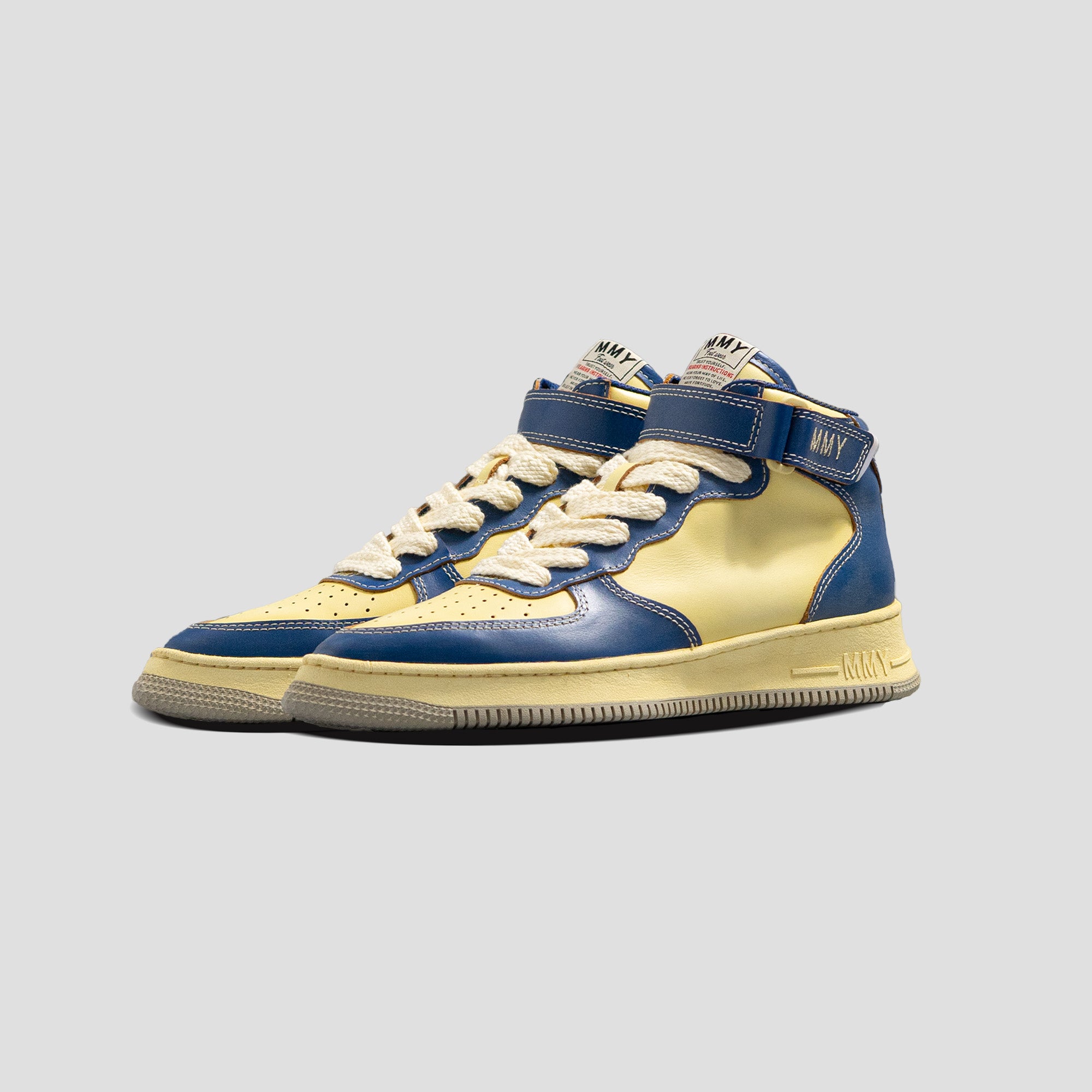 ROSY OG SOLE MID-TOP LEATHER SNEAKERS
