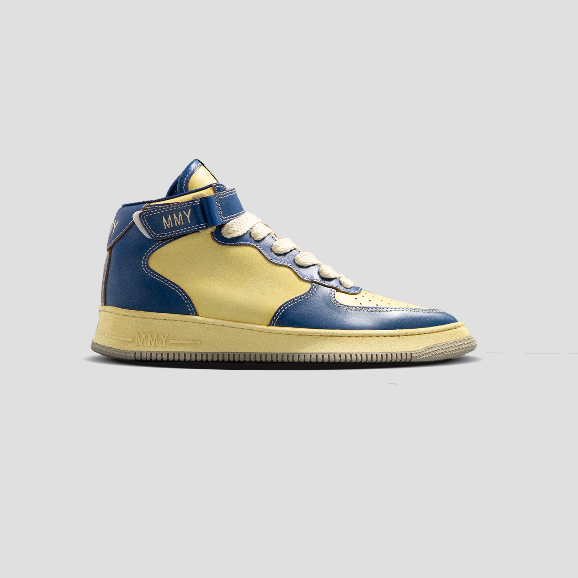 ROSY OG SOLE MID-TOP LEATHER SNEAKERS