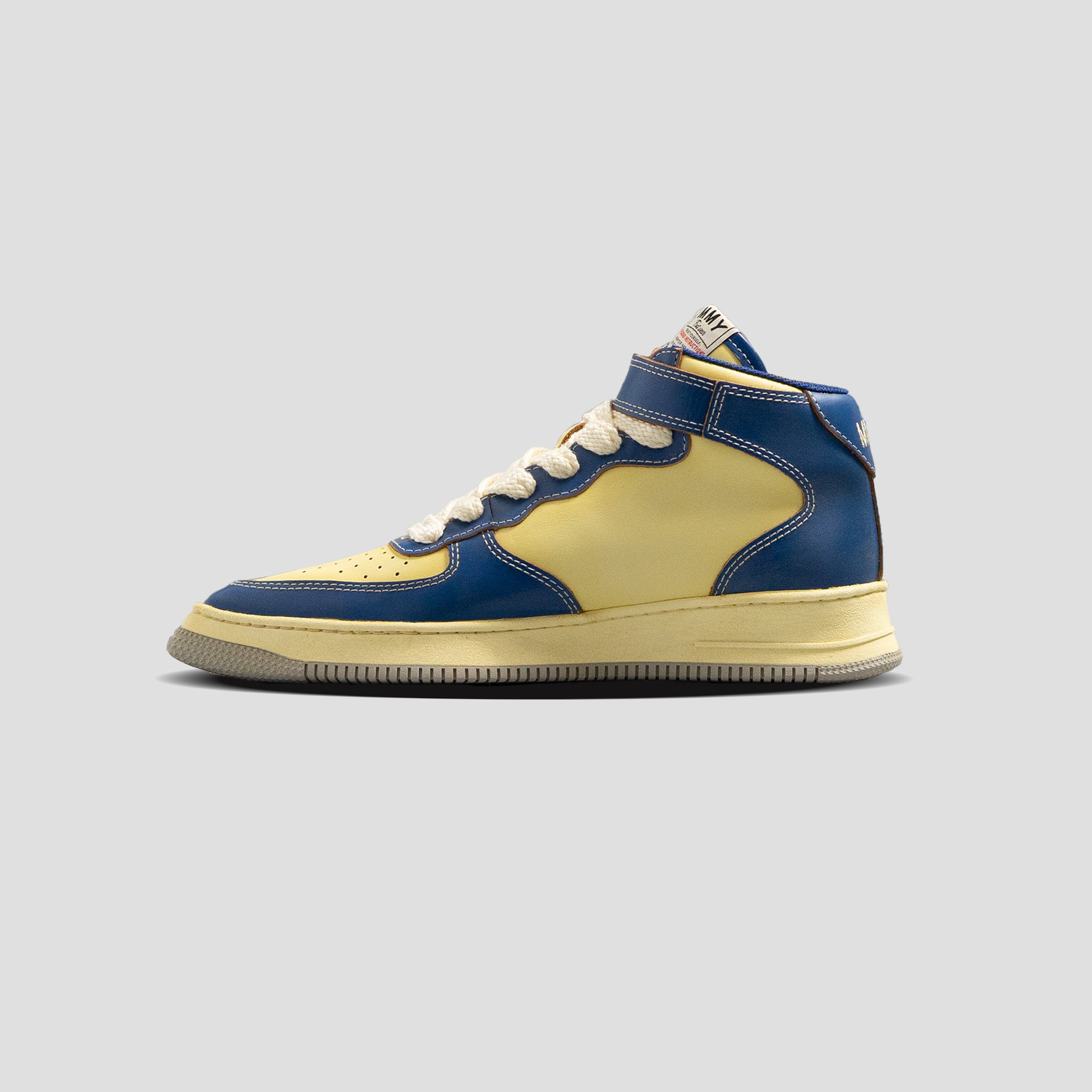 ROSY OG SOLE MID-TOP LEATHER SNEAKERS