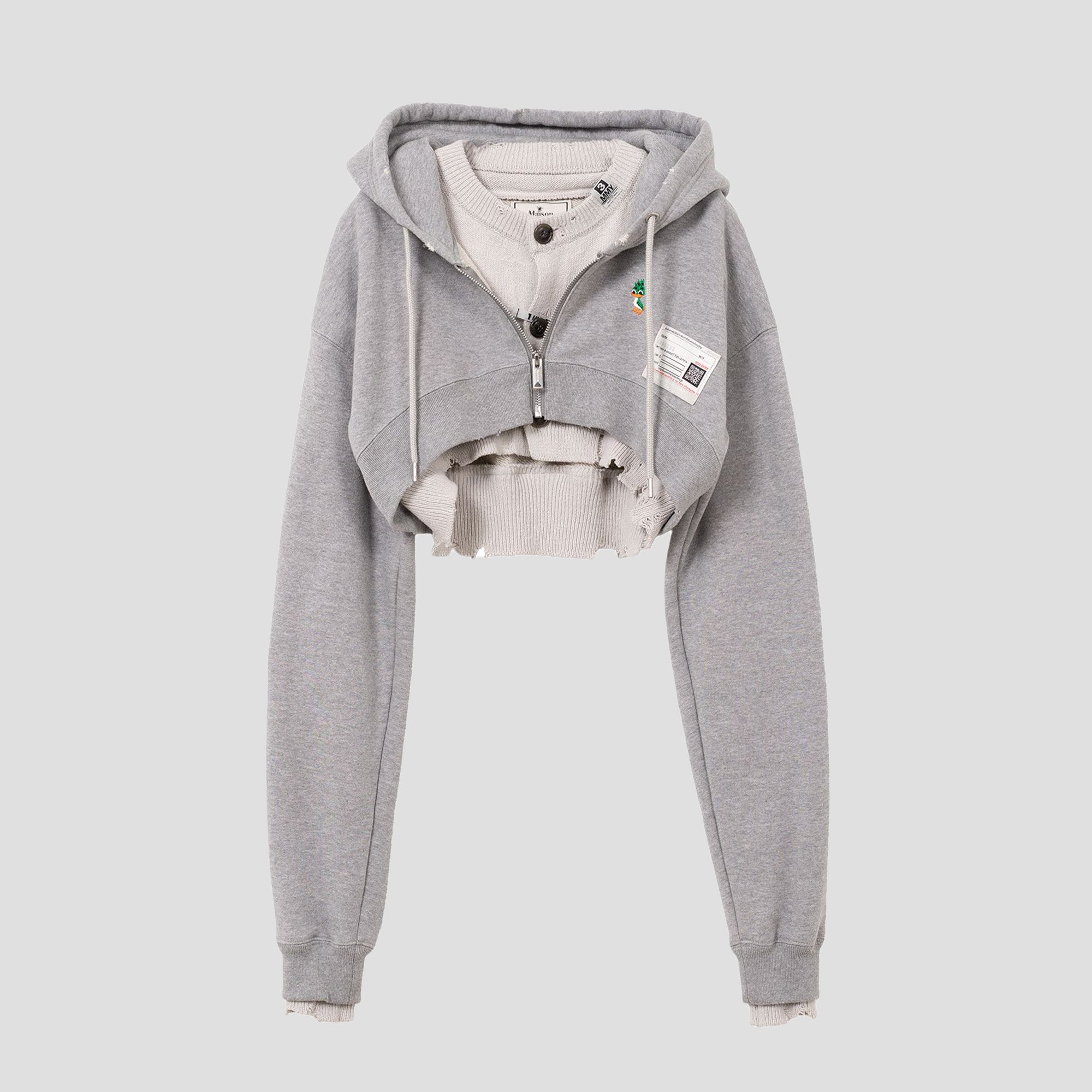 CROPPED LAYERED PARKA