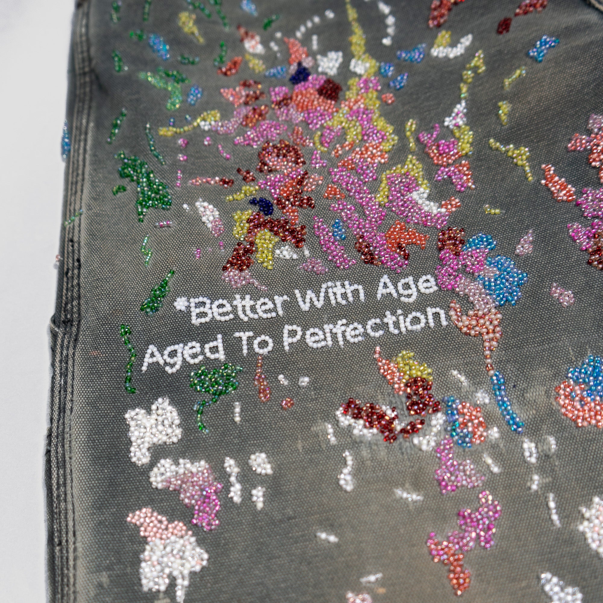 PAINTER’S DOUBLE-WIDE HAND-BEADED WORK PANTS