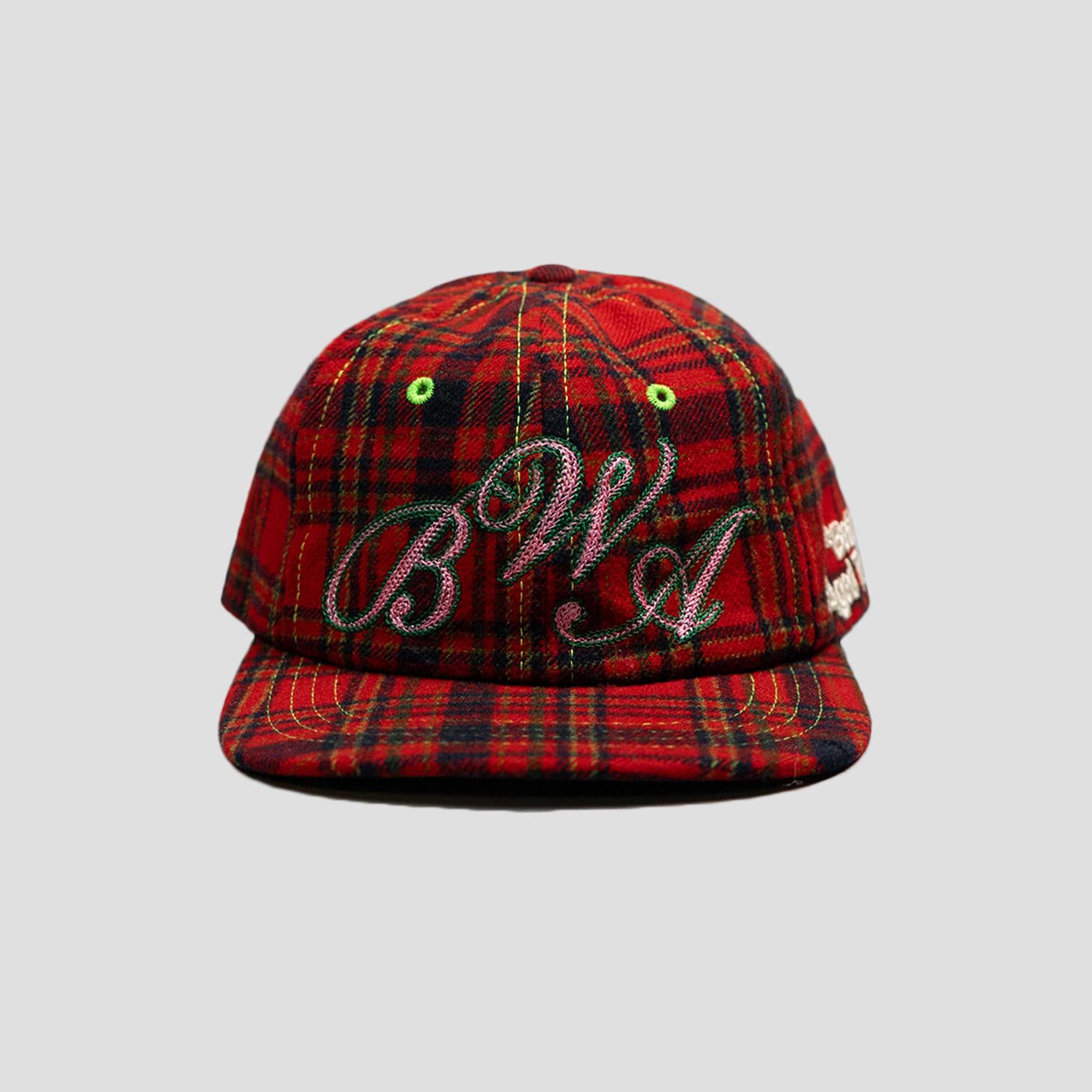 DELIQUENT RECONSTRUCTED PLAID HAT