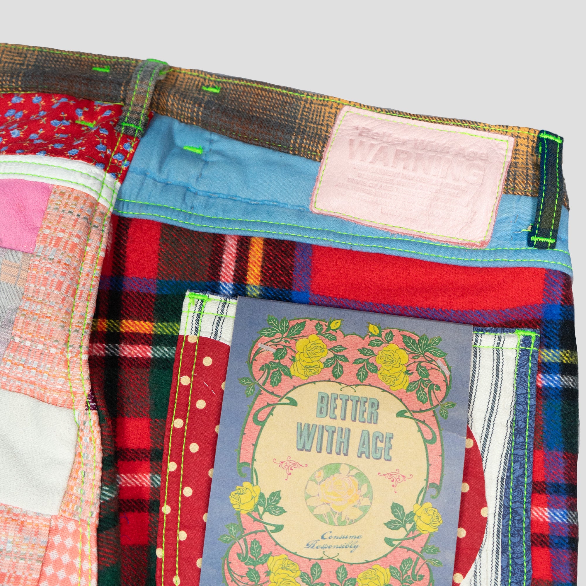 ESTHER MIXED MEDIA TROUSER