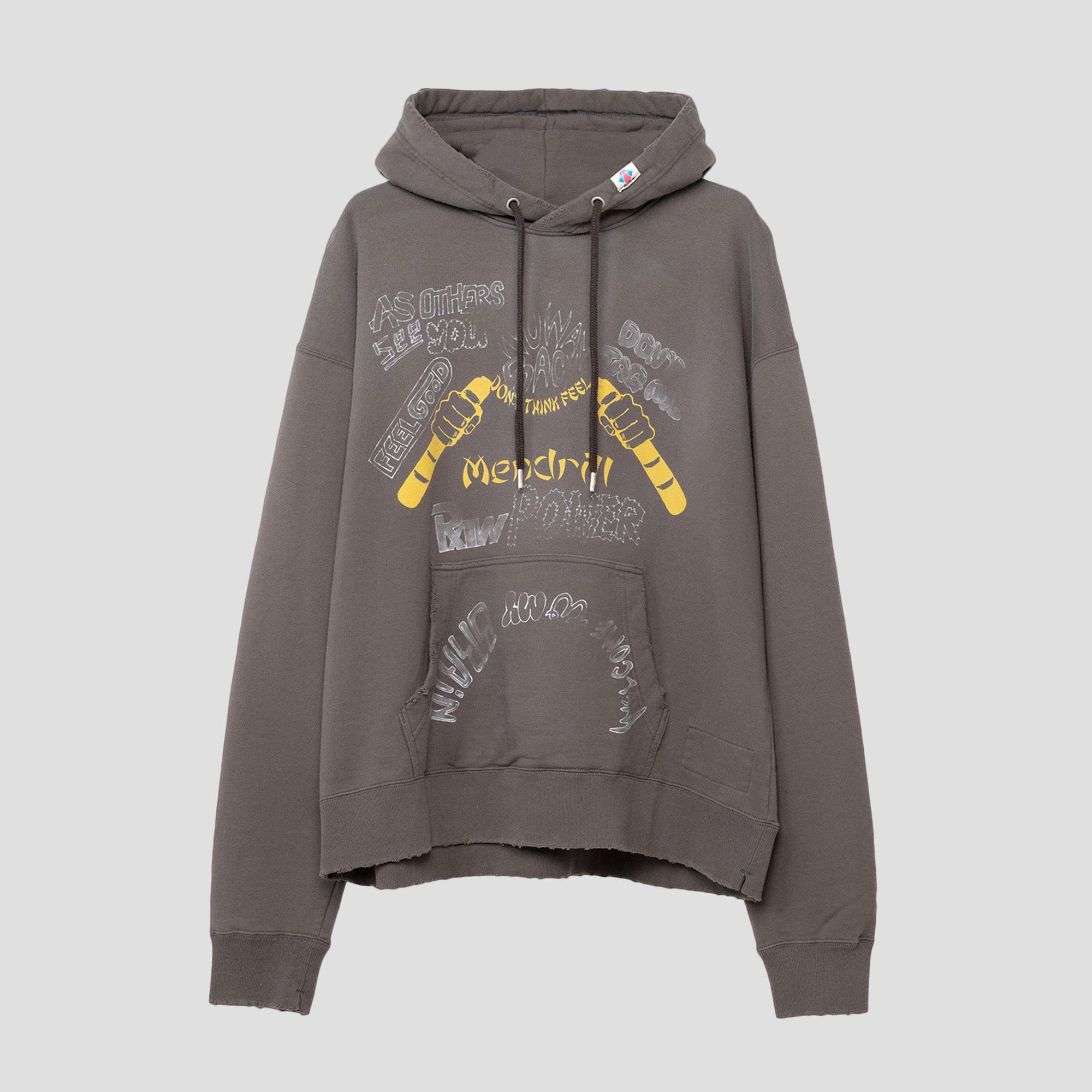 GENERAL SCALE - MENDRILL DISTRESSED HOODIE