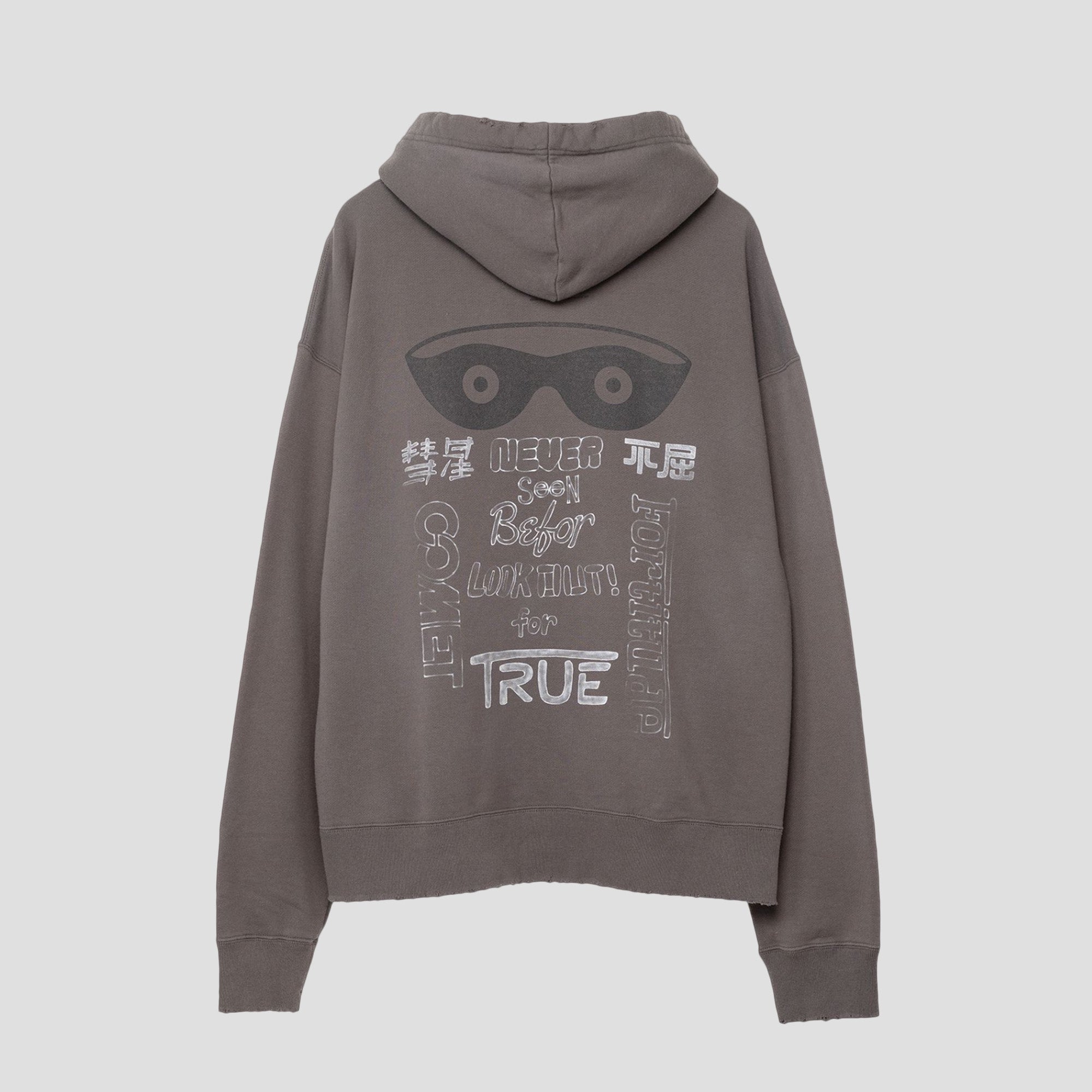 MANDRILL DISTRESSED HOODIE