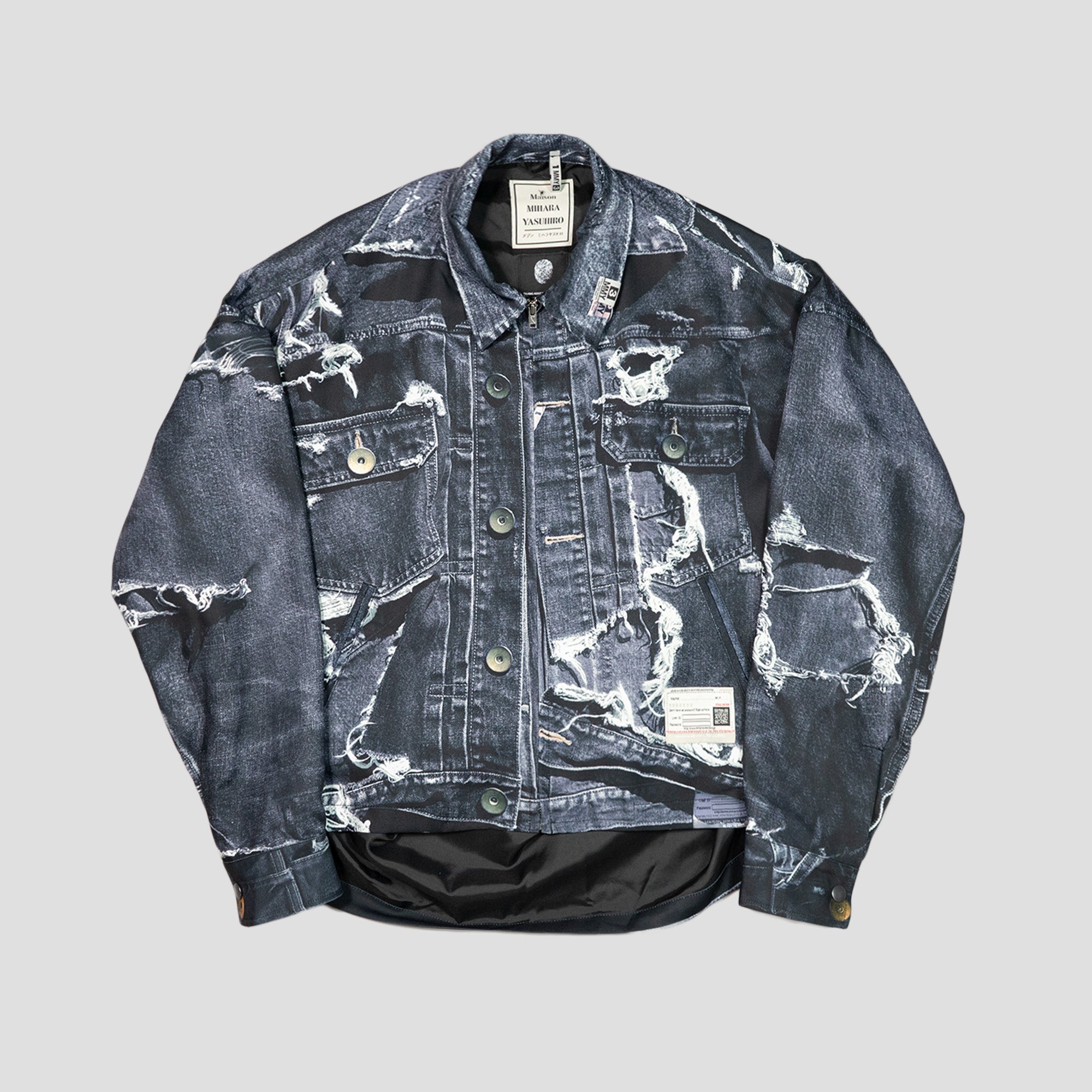 T.A.T.A TROMPE-L'OEIL DENIM JACKET