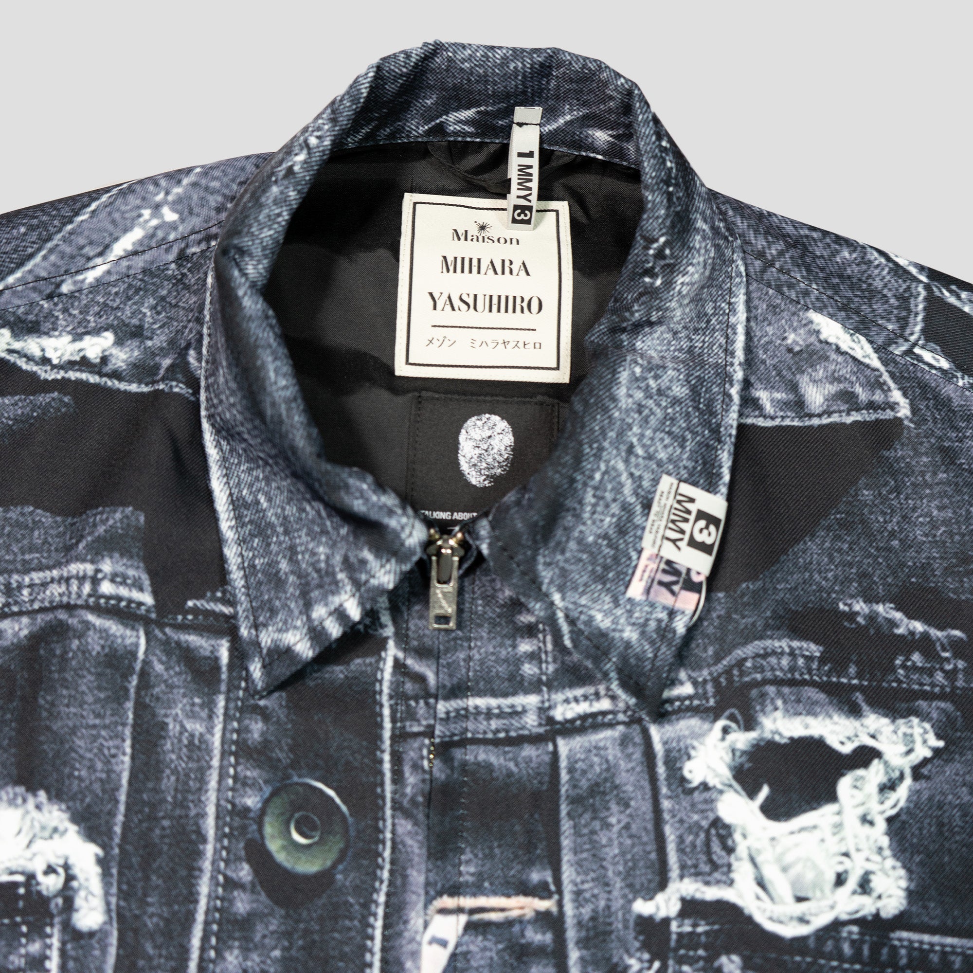 T.A.T.A TROMPE-L'OEIL DENIM JACKET