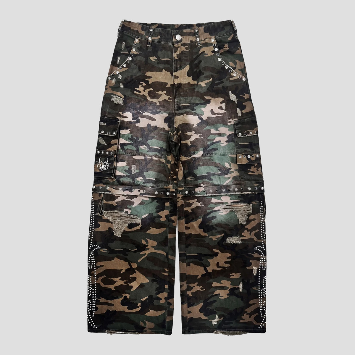 CONVERTIBLE CAMO PANTS