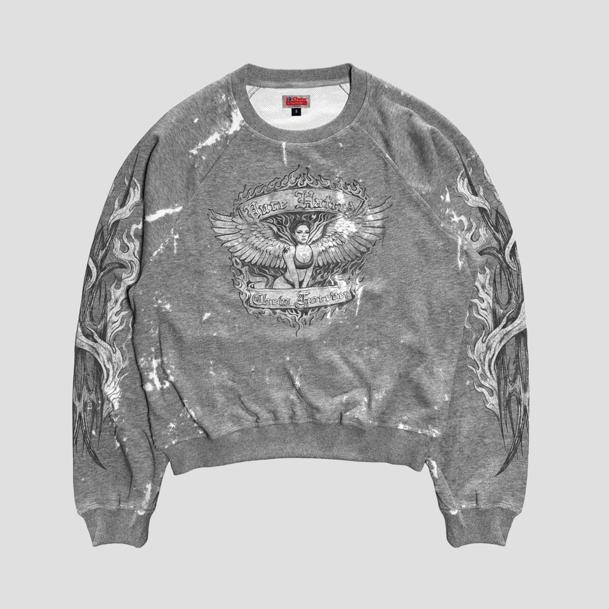EARTH ANGEL ERODED CREW NECK