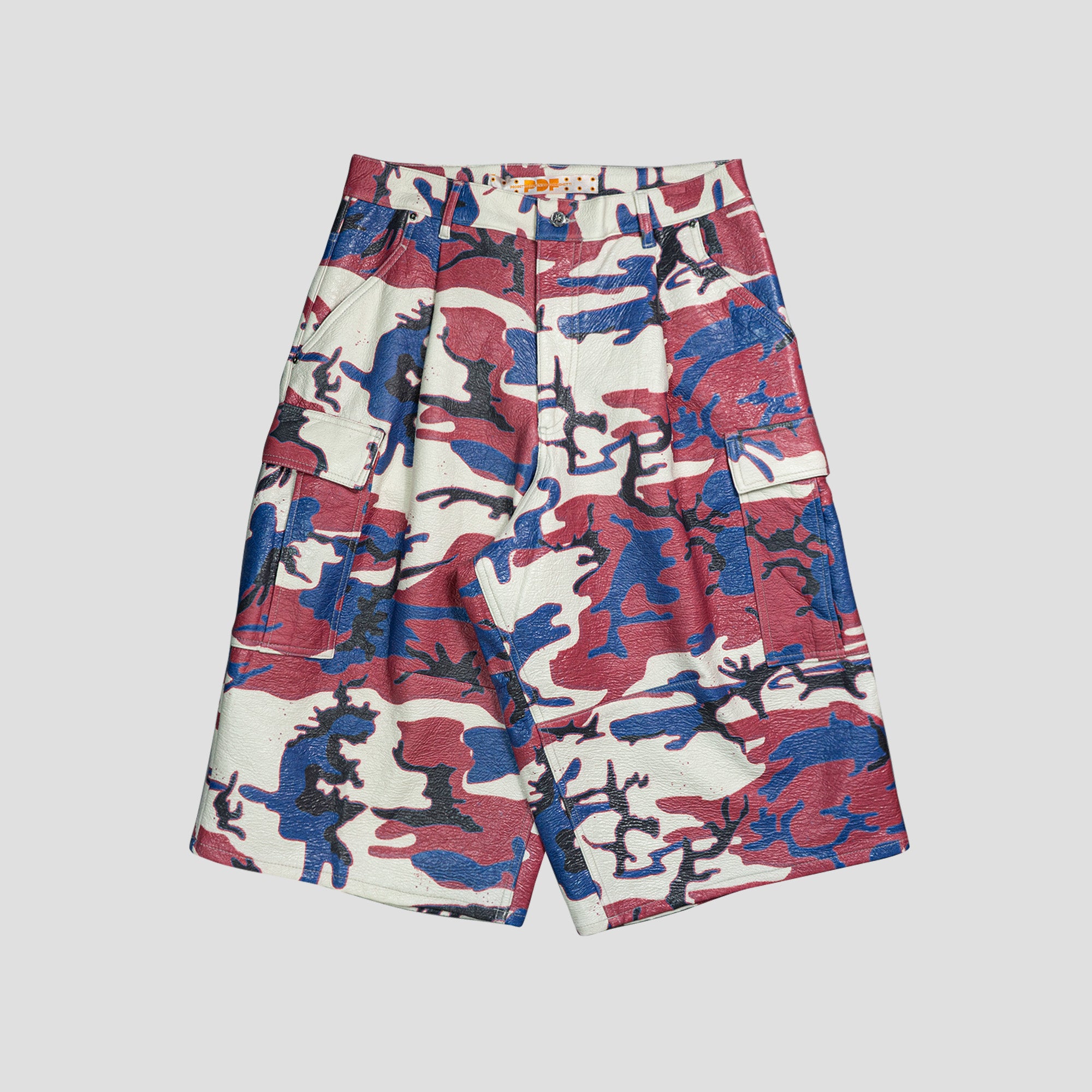 CAMO LONG SHORTS