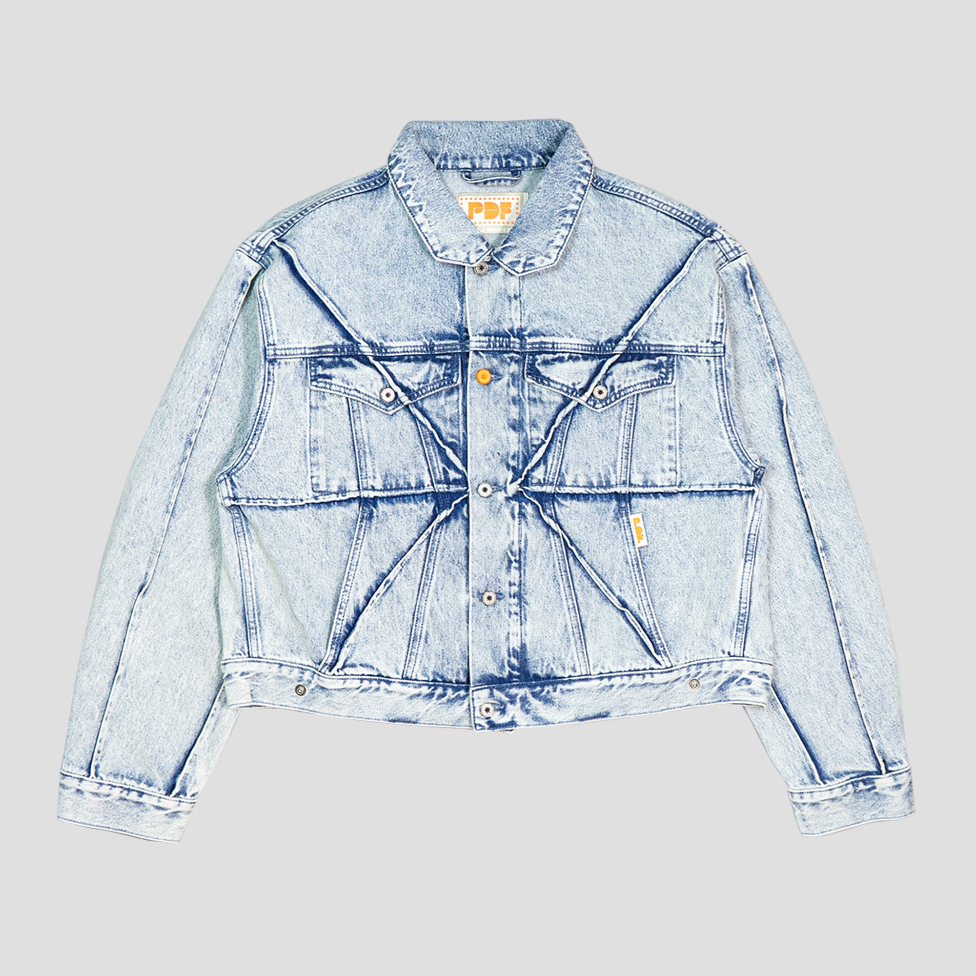 DENIM TRACK JACKET