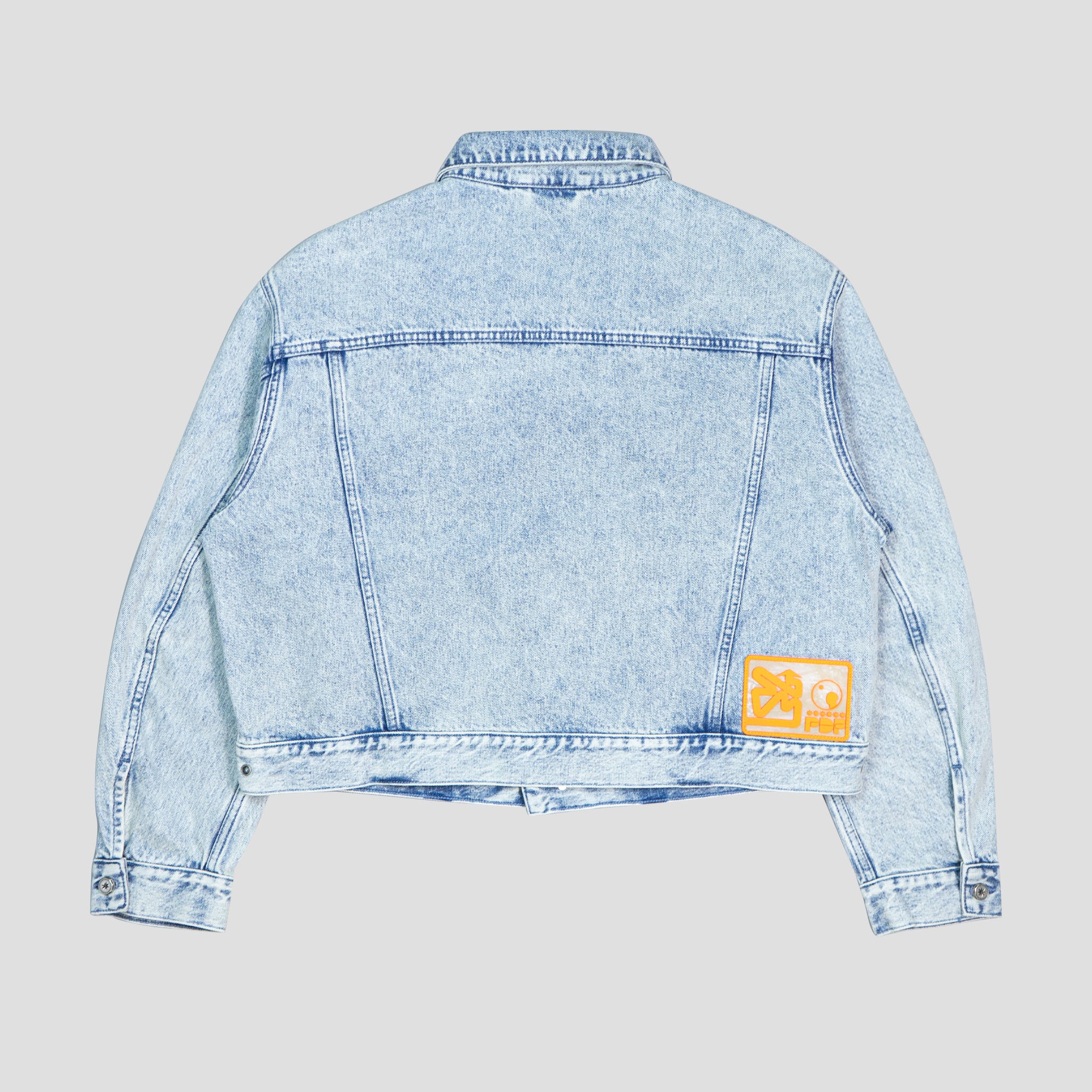 DENIM TRACK JACKET