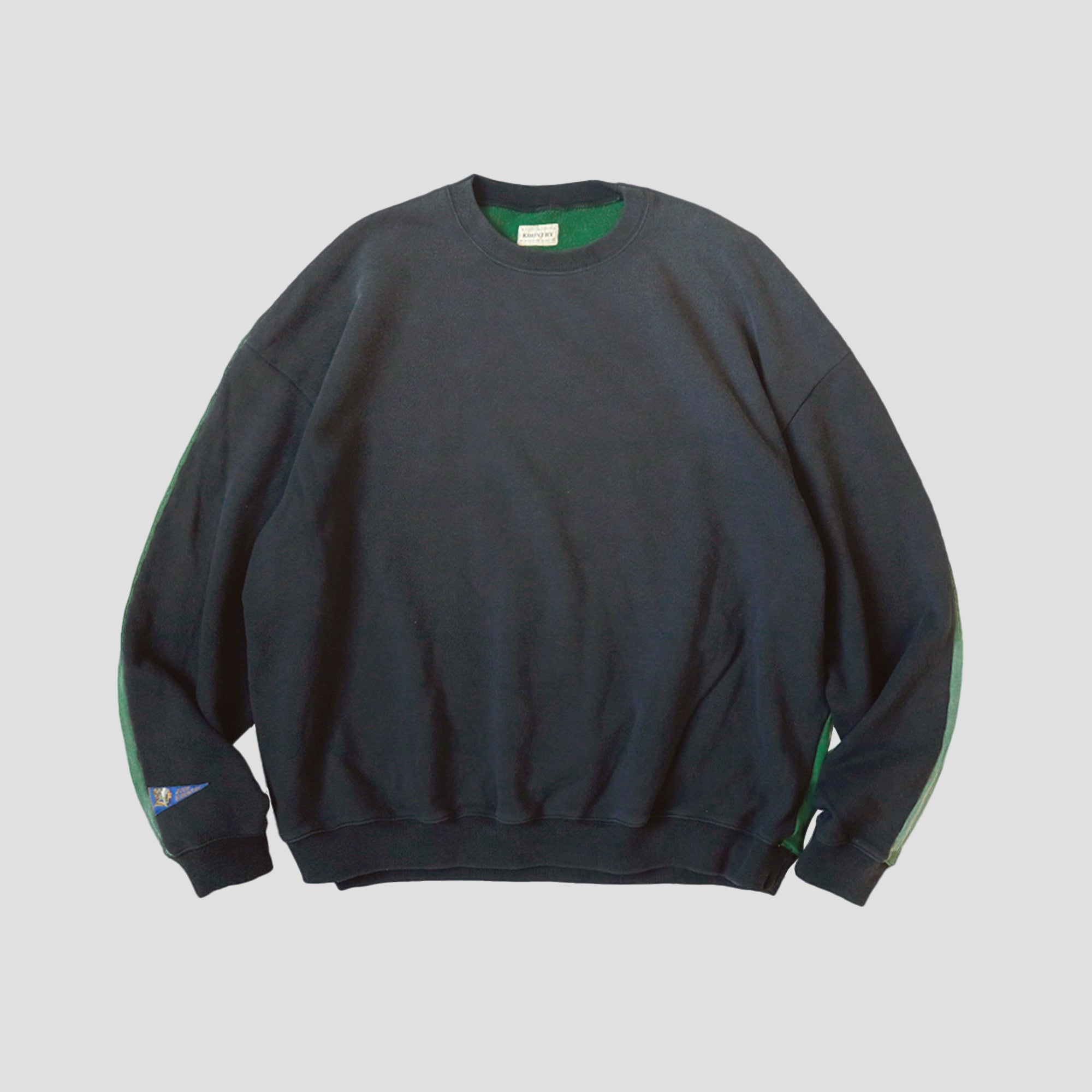 FLEECE KNIT 2TONE OVERSIZED BONE SWEATS