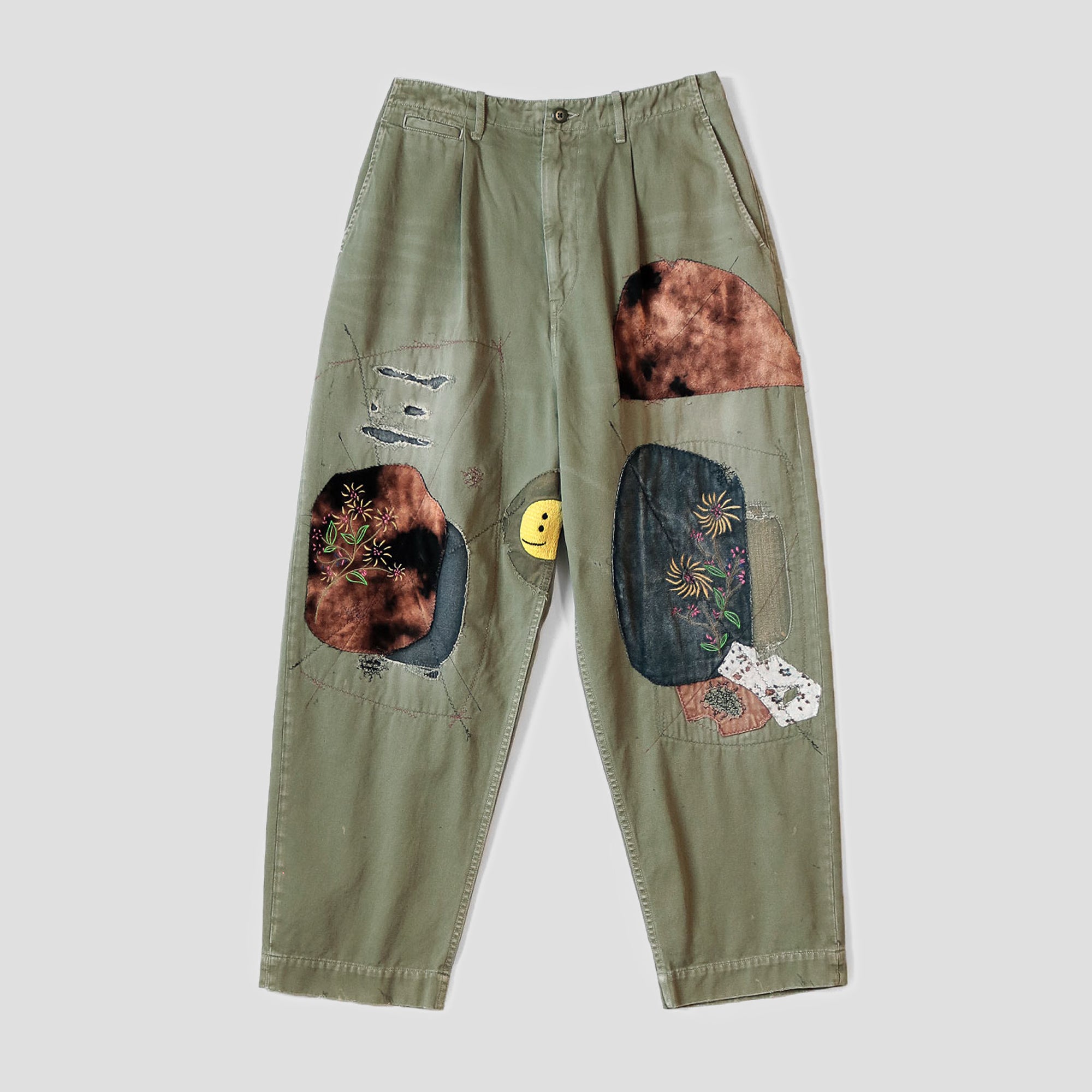 KATSURAGI HIGH WAIST NIME PANTS (GYPSY PATCH)