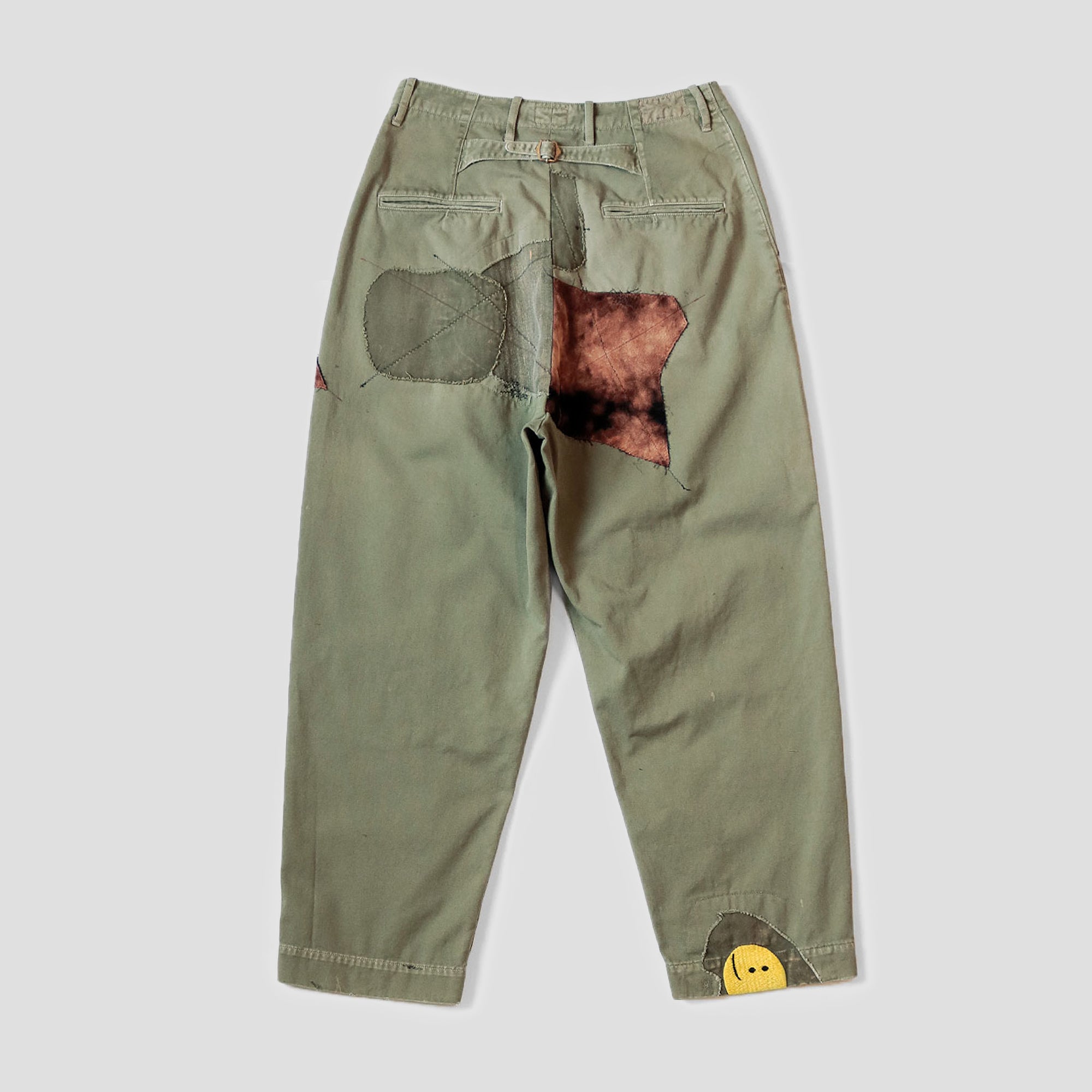 KATSURAGI HIGH WAIST NIME PANTS (GYPSY PATCH)