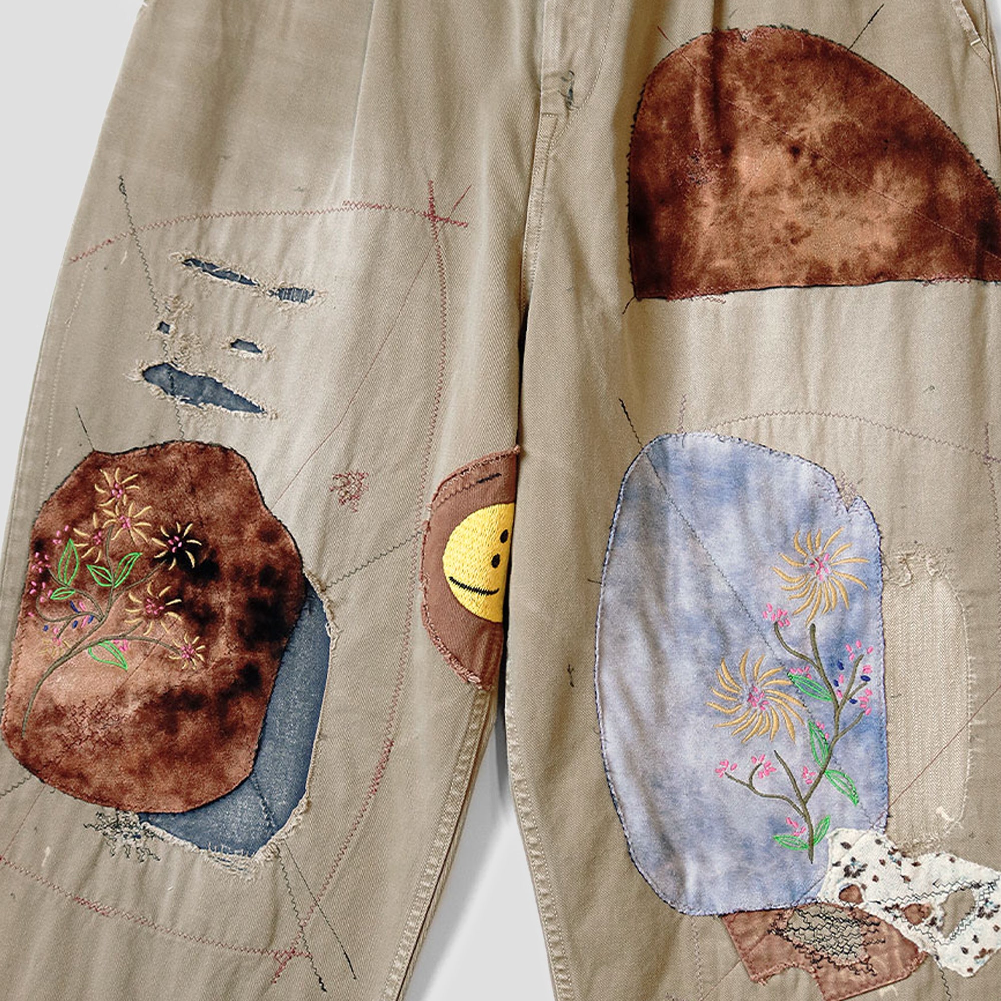 KATSURAGI HIGH WAIST NIME PANTS (GYPSY PATCH)