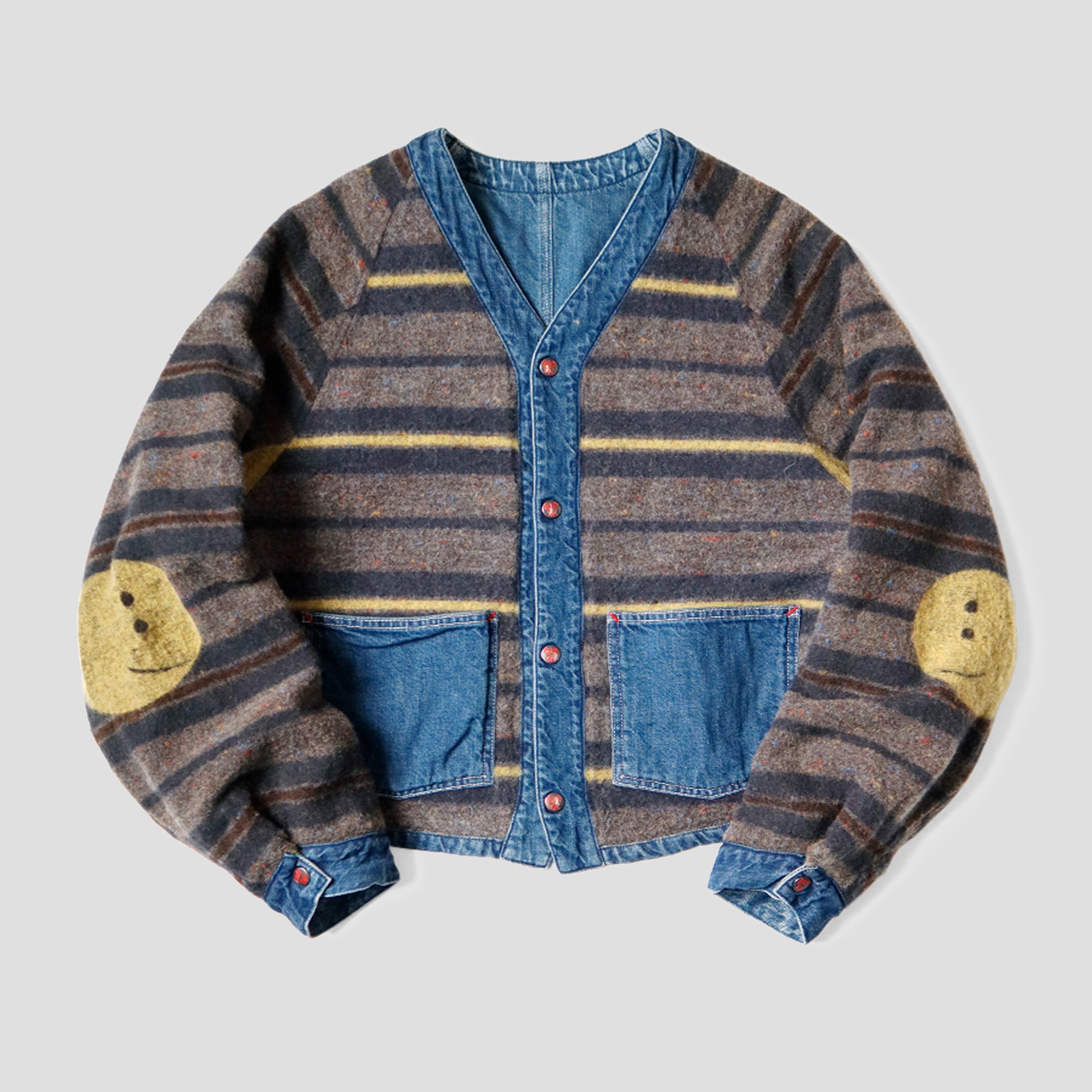 11.5oz DENIM REVERSIBLE RAILROAD JACKET