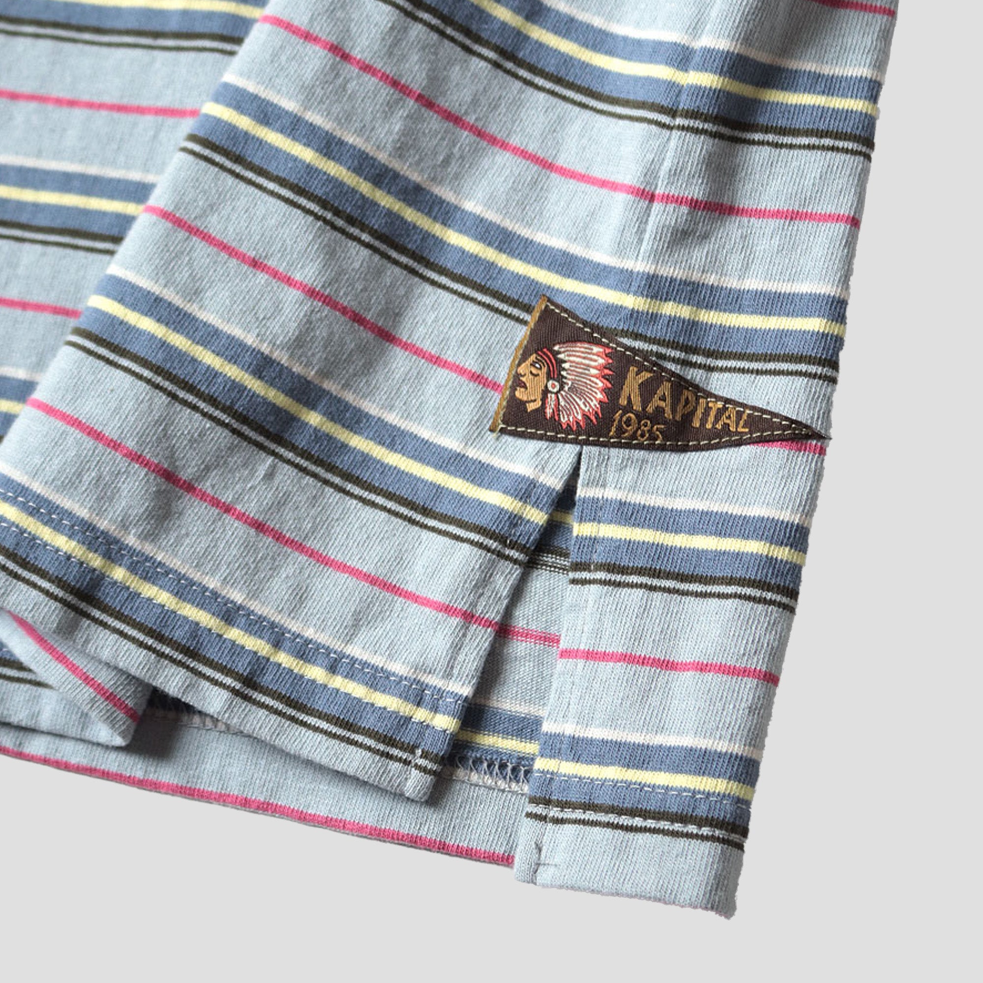 STRIPE JERSEY PENNANT T-SHIRTS