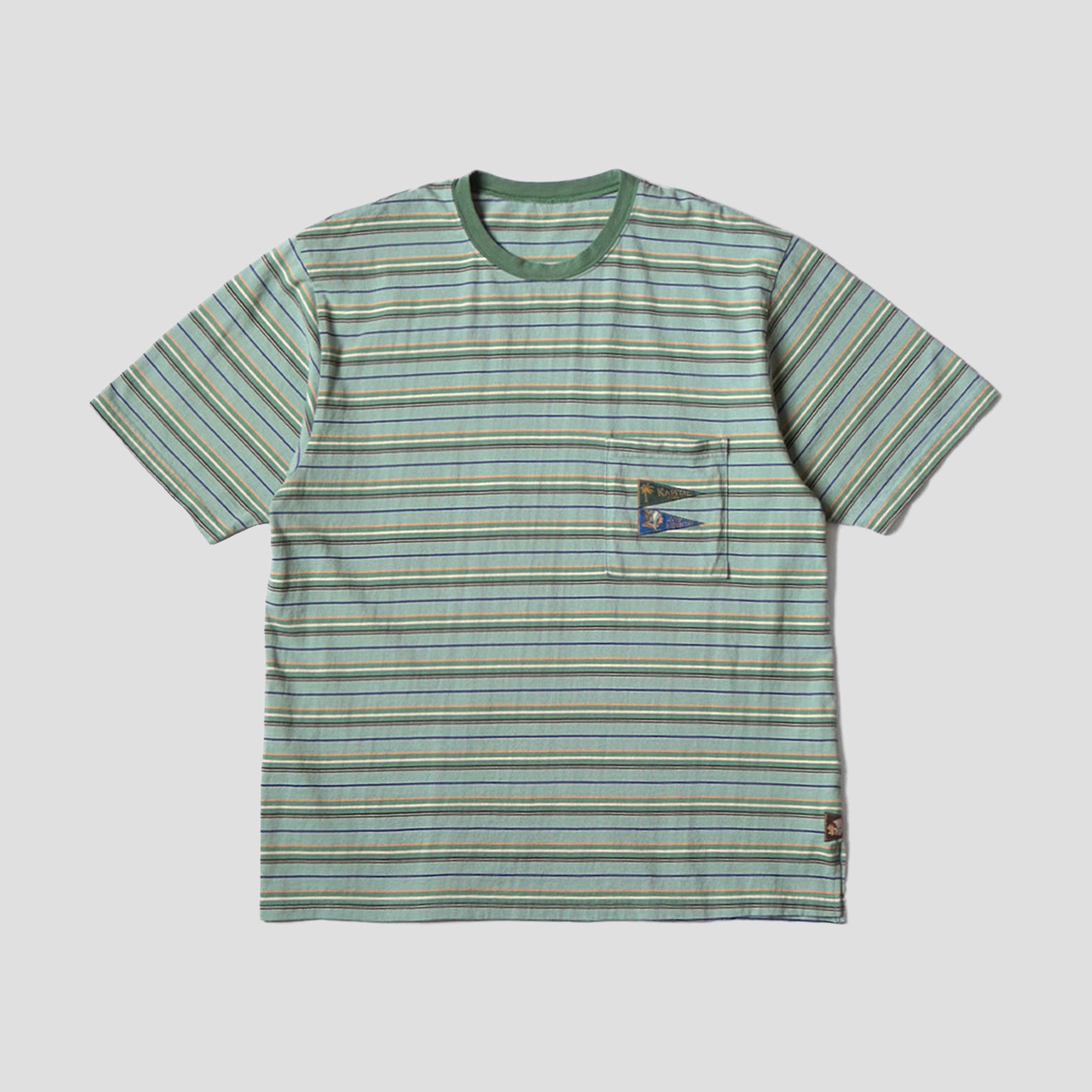 STRIPE JERSEY PENNANT T-SHIRTS