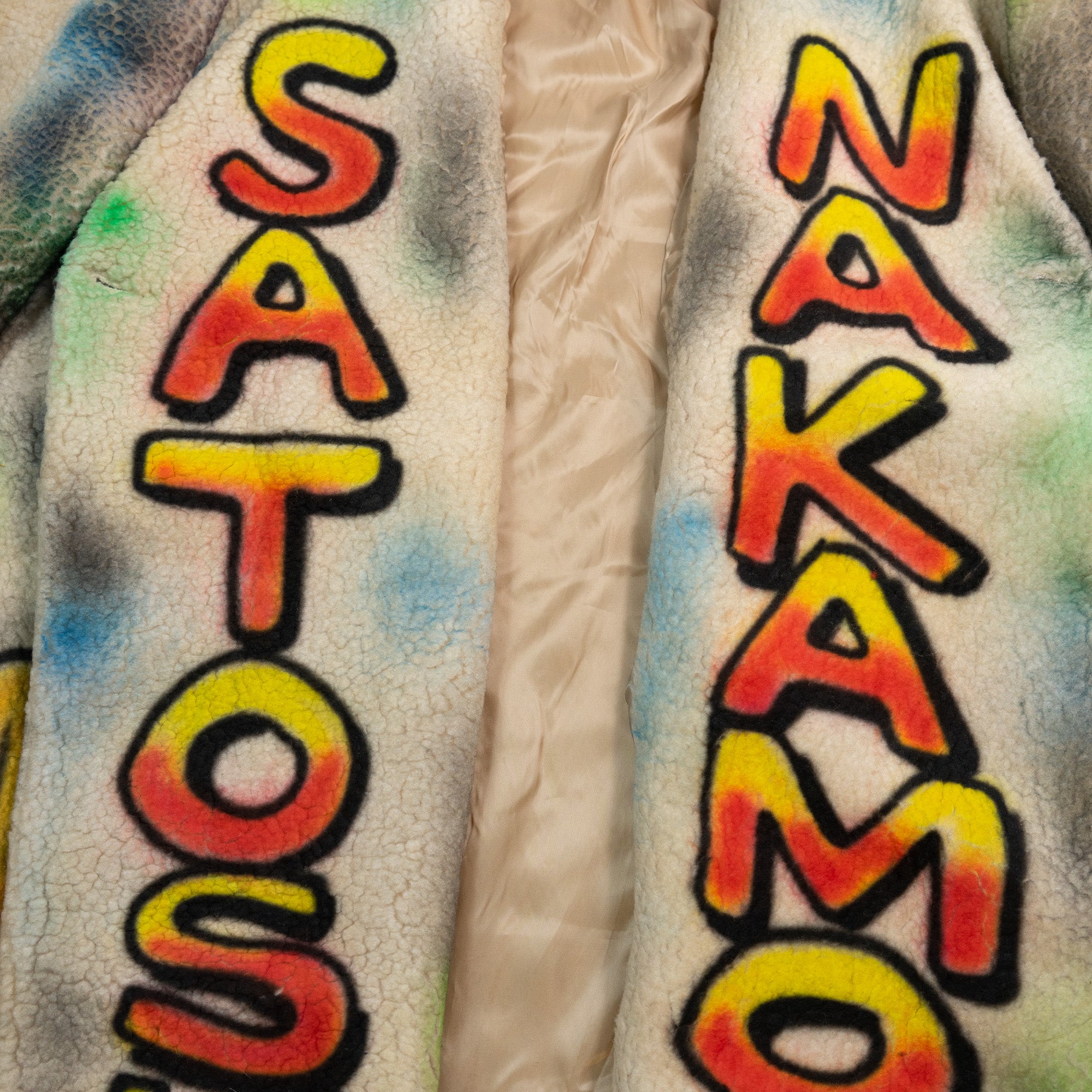 AIRBRUSHED SHERPA TRENCH COAT