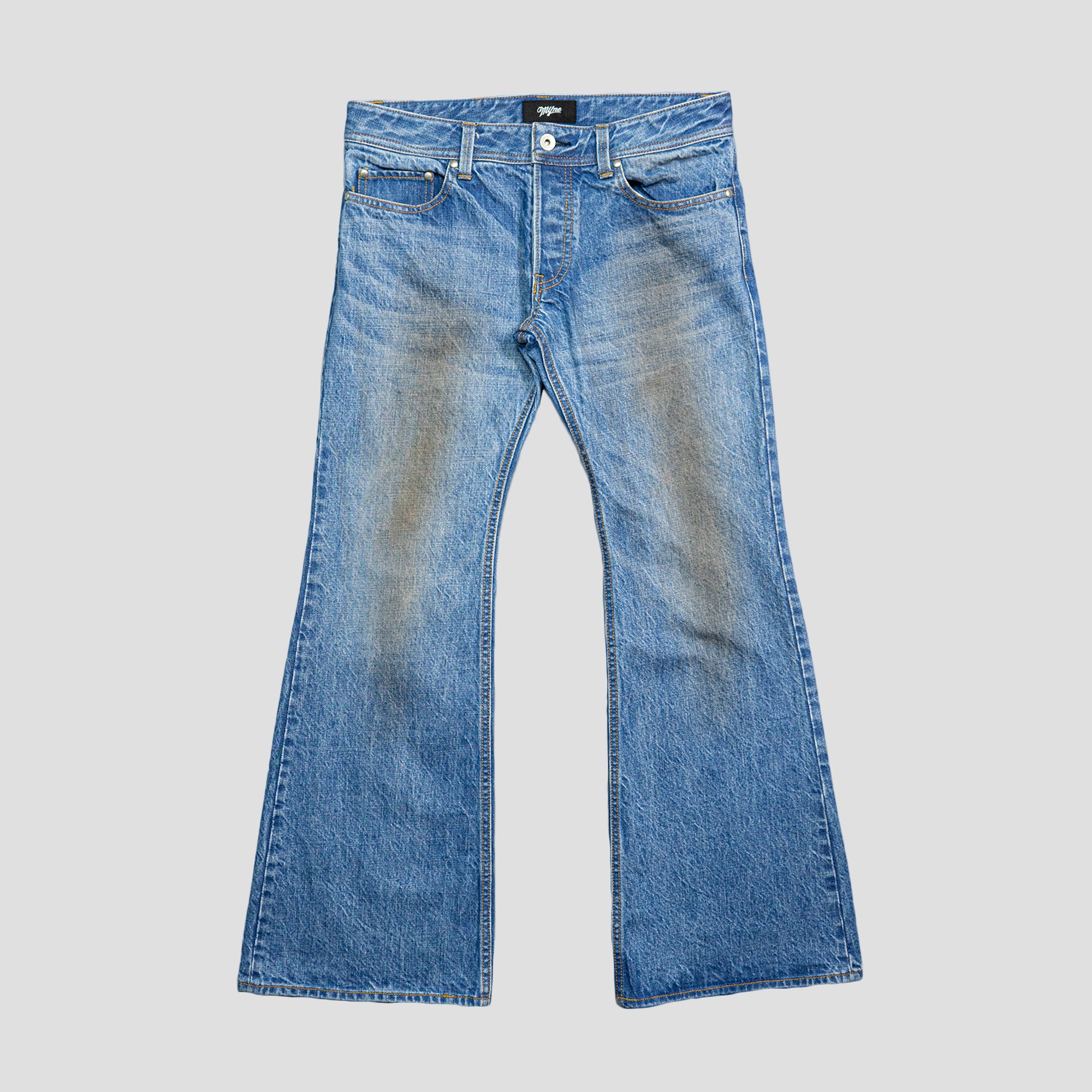 FLARE DENIM PANTS