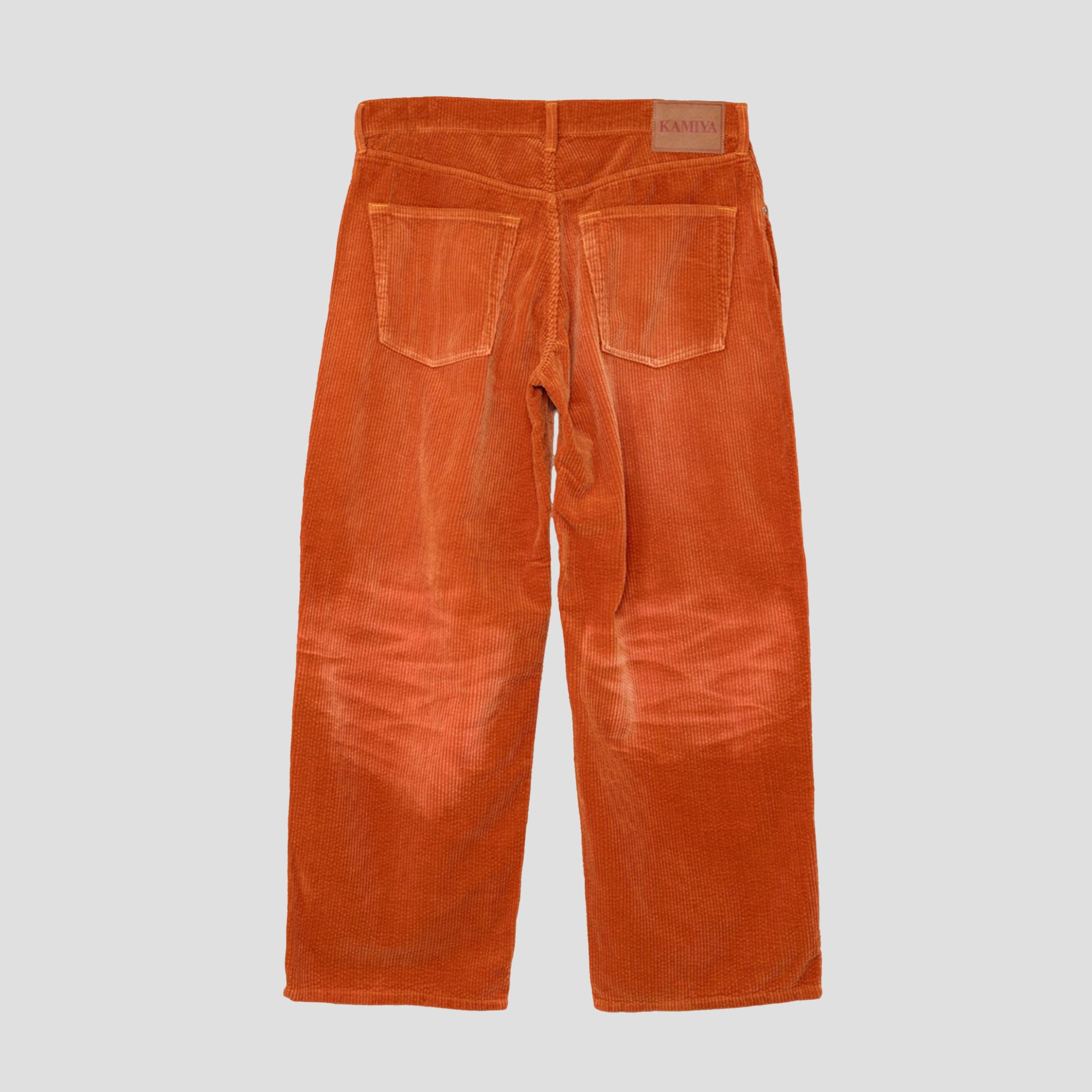 DISTRESSED BAGGY CORDUROY PANTS