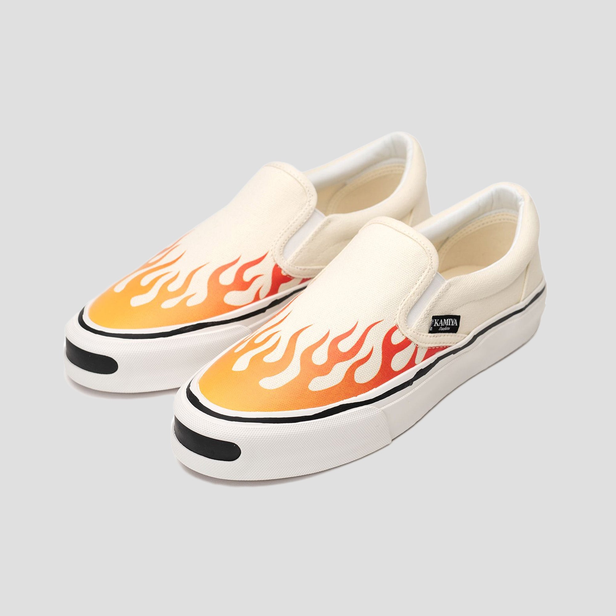 CORNELL FIRE PATTERN VULCANIZED SNEAKERS