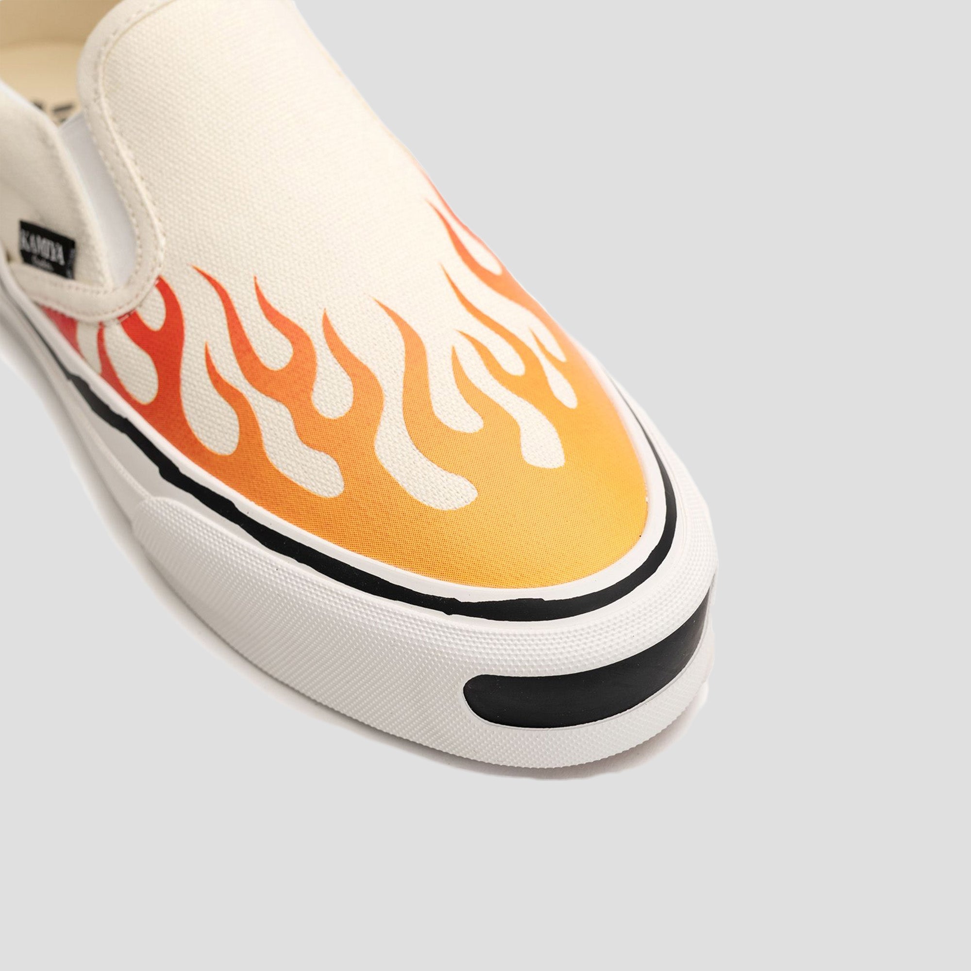 CORNELL FIRE PATTERN VULCANIZED SNEAKERS