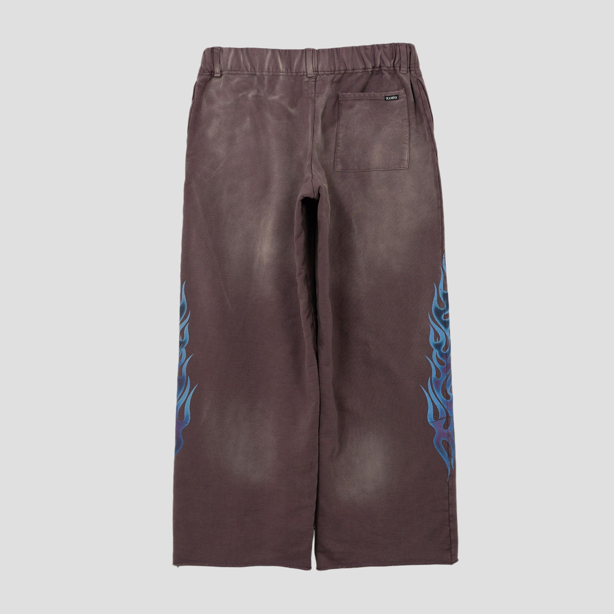 FIRE DISTRESSED SWEAT PANTS