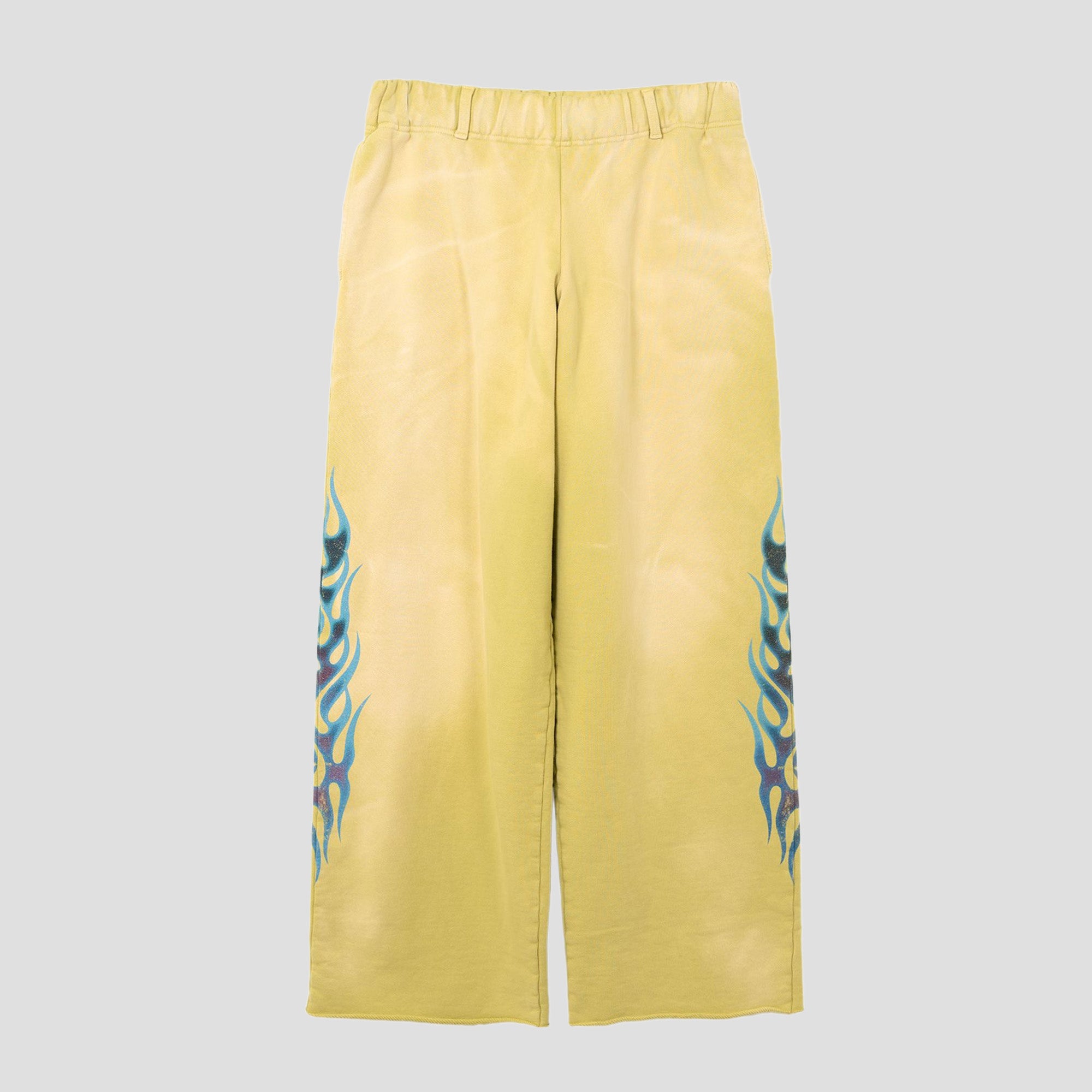 FIRE DISTRESSED SWEAT PANTS